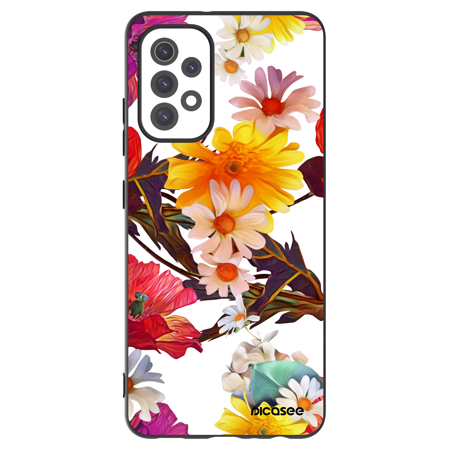 Picasee fekete szilikon tok az alábbi mobiltelefonokra Samsung Galaxy A32 5G A326B - Meadow