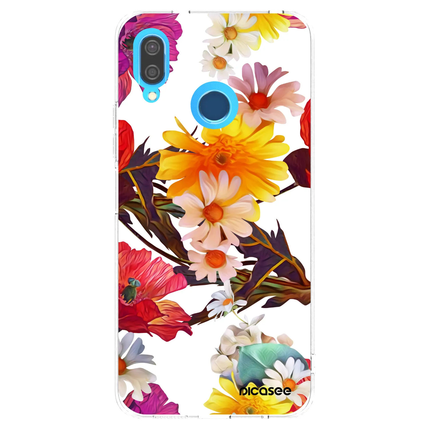Picasee átlátszó szilikon tok az alábbi mobiltelefonokra Huawei P20 Lite - Meadow