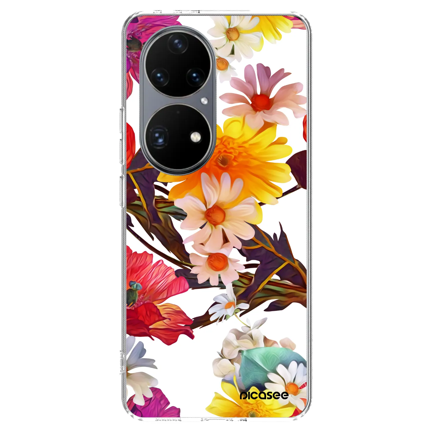 Picasee átlátszó szilikon tok az alábbi mobiltelefonokra Huawei P50 - Meadow
