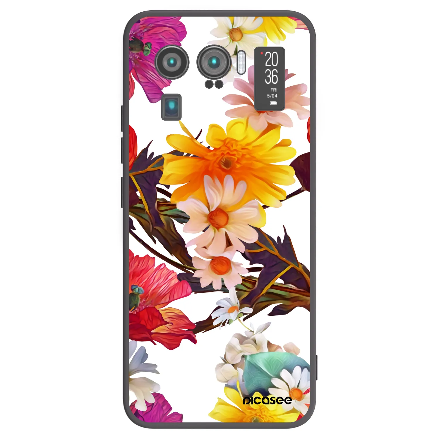 Picasee fekete szilikon tok az alábbi mobiltelefonokra Xiaomi Mi 11 Ultra - Meadow