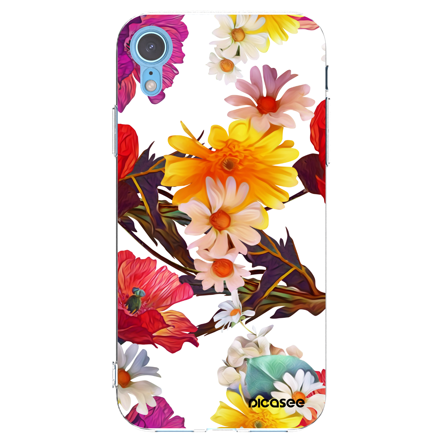 Picasee átlátszó szilikon tok az alábbi mobiltelefonokra Apple iPhone XR - Meadow