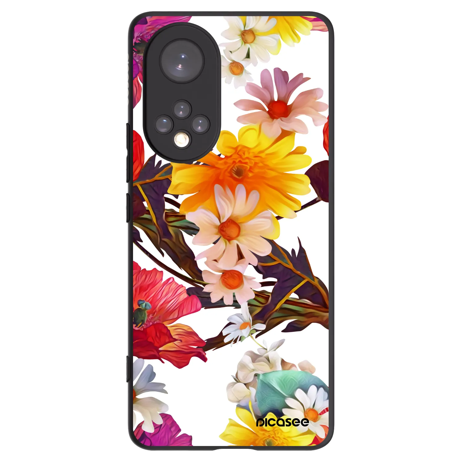 Picasee fekete szilikon tok az alábbi mobiltelefonokra Huawei Nova 9 - Meadow