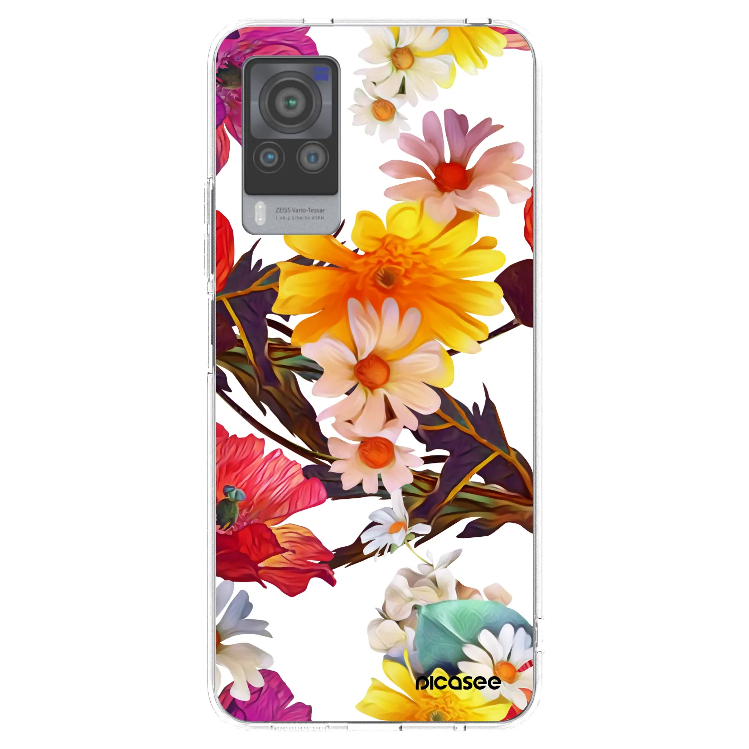 Picasee átlátszó szilikon tok az alábbi mobiltelefonokra Vivo X60 Pro 5G - Meadow
