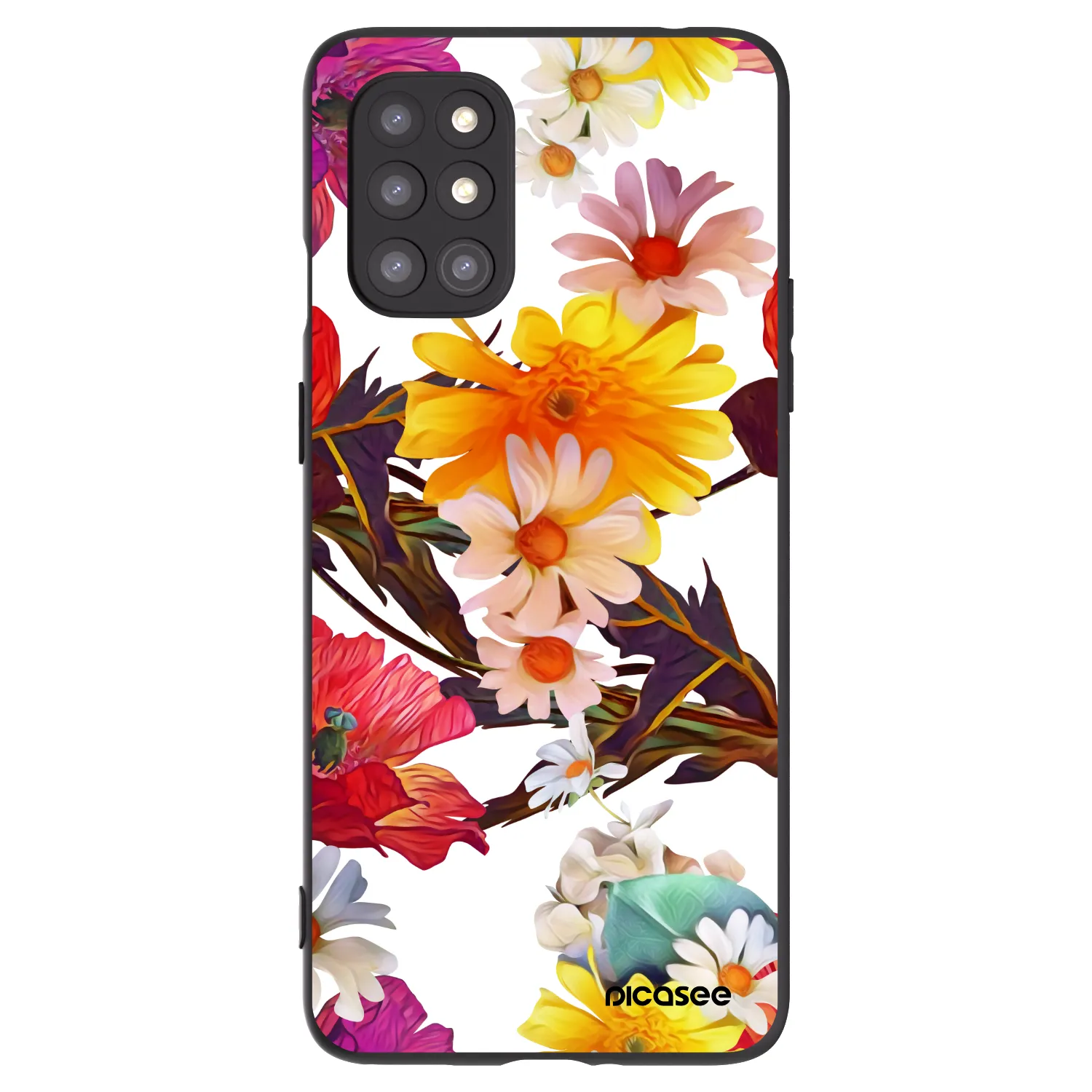 Picasee fekete szilikon tok az alábbi mobiltelefonokra OnePlus 8T - Meadow