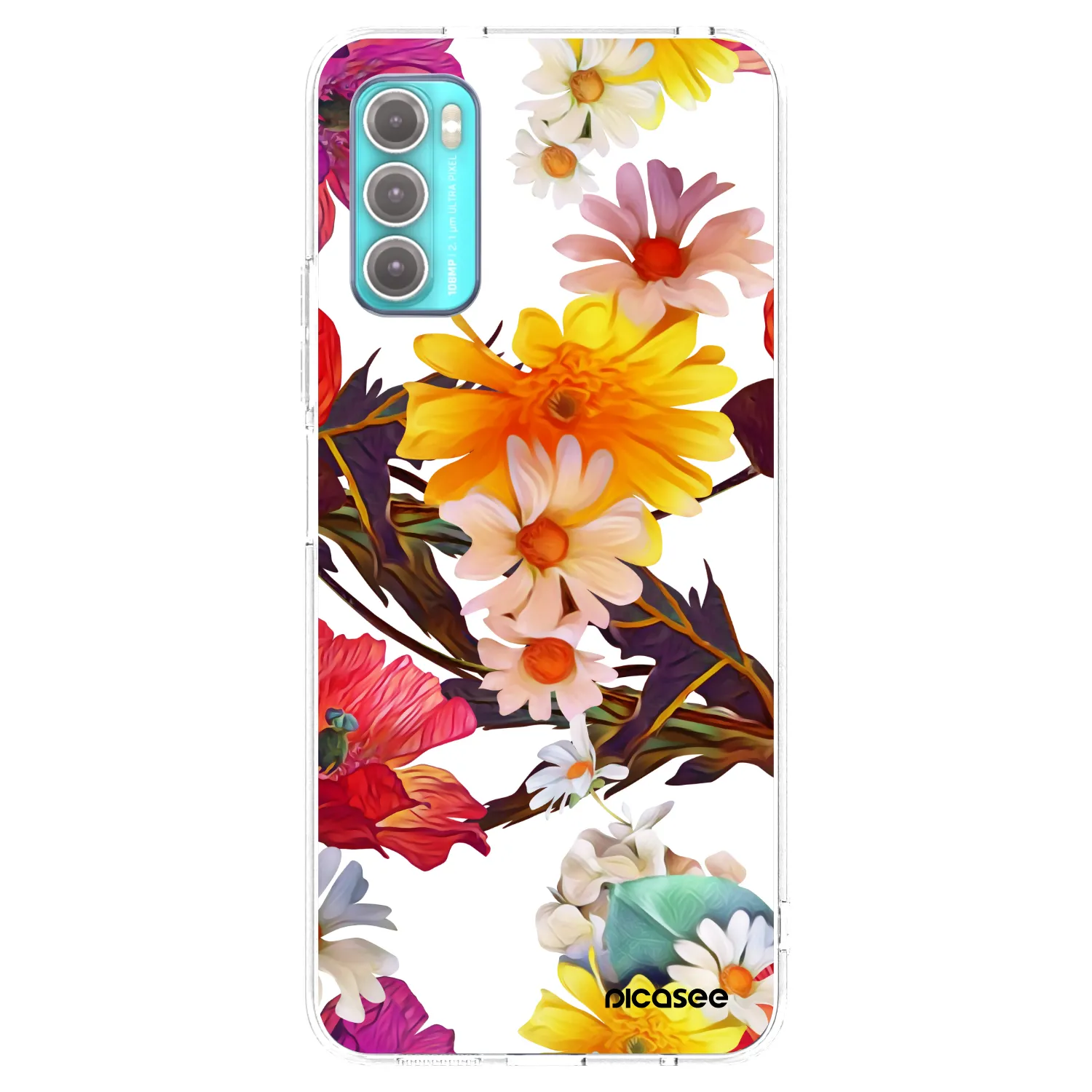 Picasee átlátszó szilikon tok az alábbi mobiltelefonokra Motorola Moto G60 - Meadow