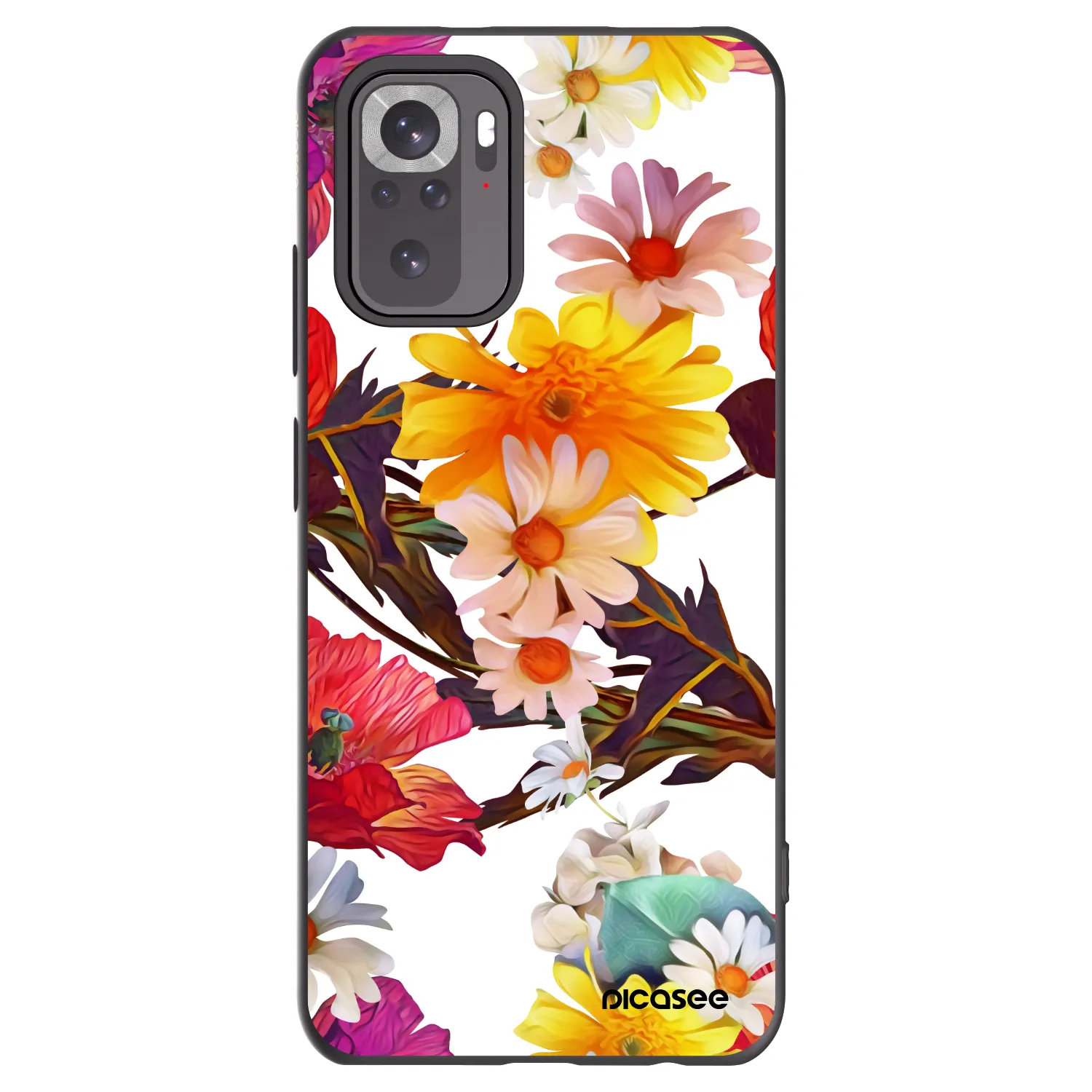 Picasee fekete szilikon tok az alábbi mobiltelefonokra Xiaomi Redmi Note 11S 4G - Meadow