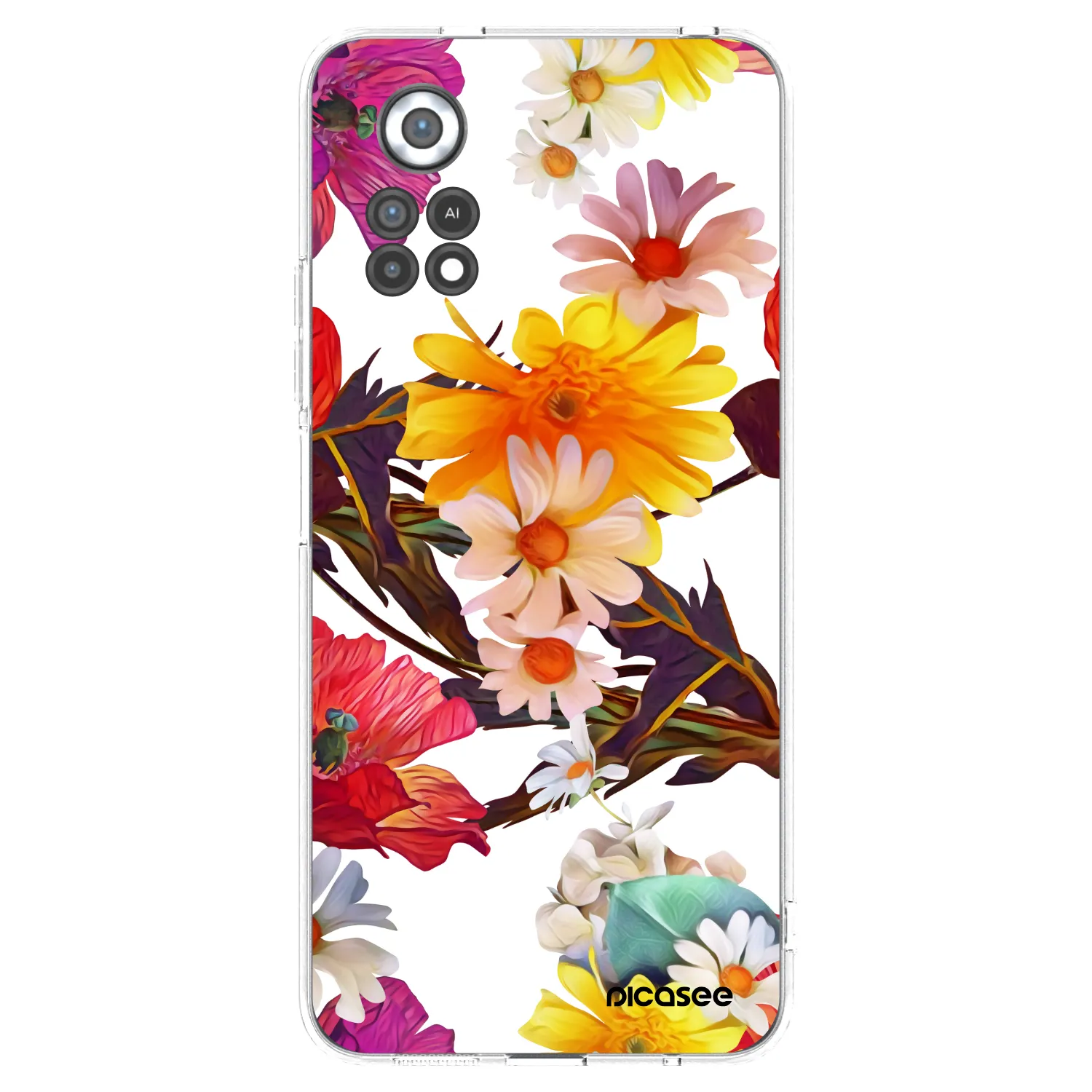 Picasee átlátszó szilikon tok az alábbi mobiltelefonokra Xiaomi Poco X4 Pro 5G - Meadow