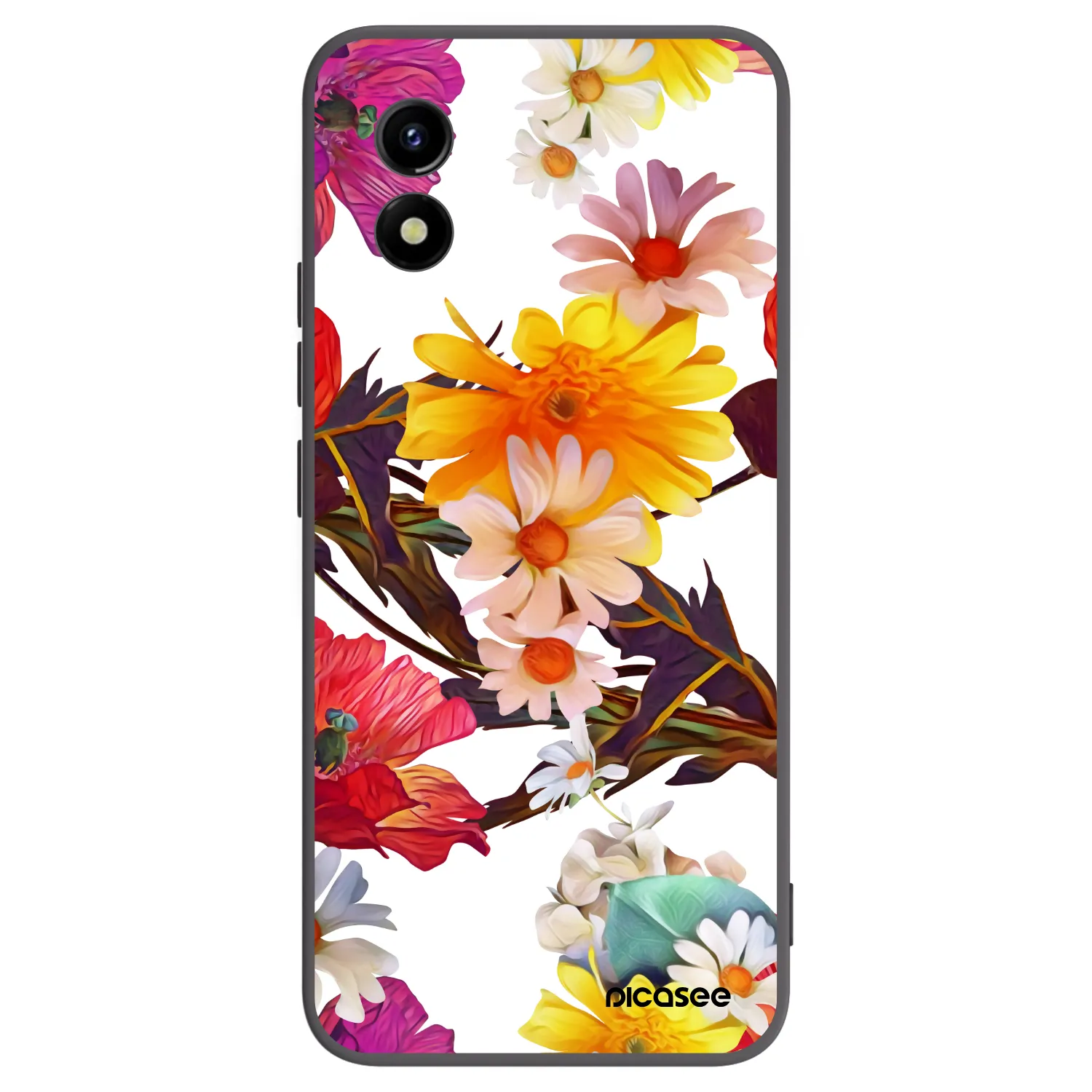 Picasee fekete szilikon tok az alábbi mobiltelefonokra Vivo Y01 - Meadow