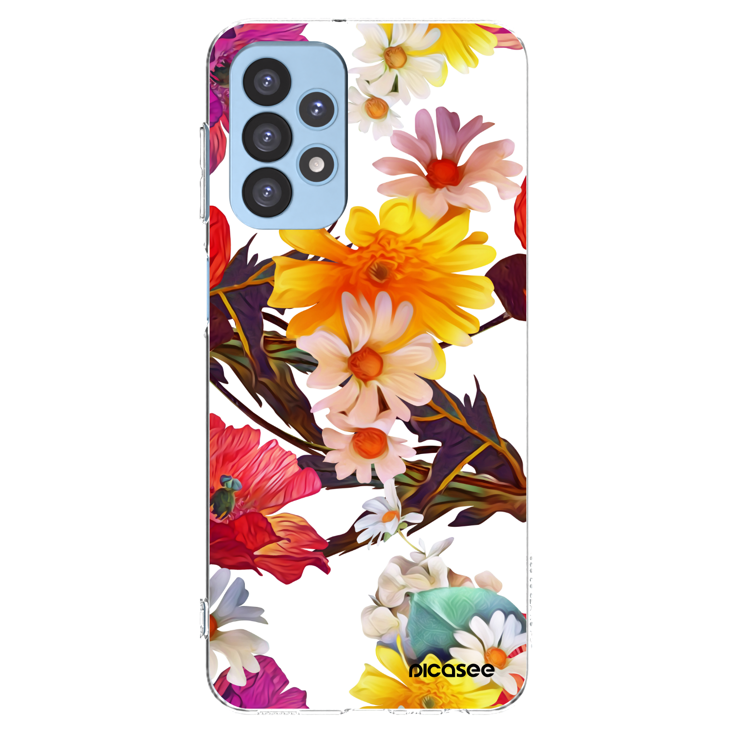 Picasee átlátszó szilikon tok az alábbi mobiltelefonokra Samsung Galaxy A23 A235F 4G - Meadow