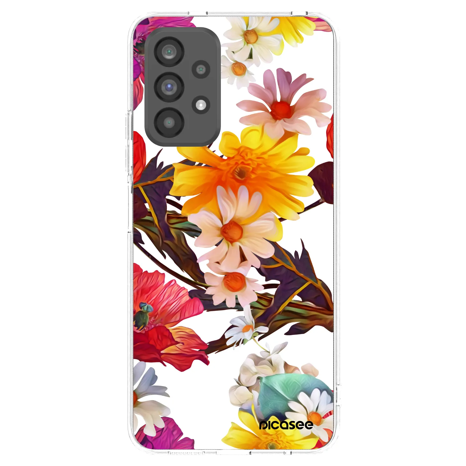 Picasee átlátszó szilikon tok az alábbi mobiltelefonokra Samsung Galaxy A73 5G - Meadow