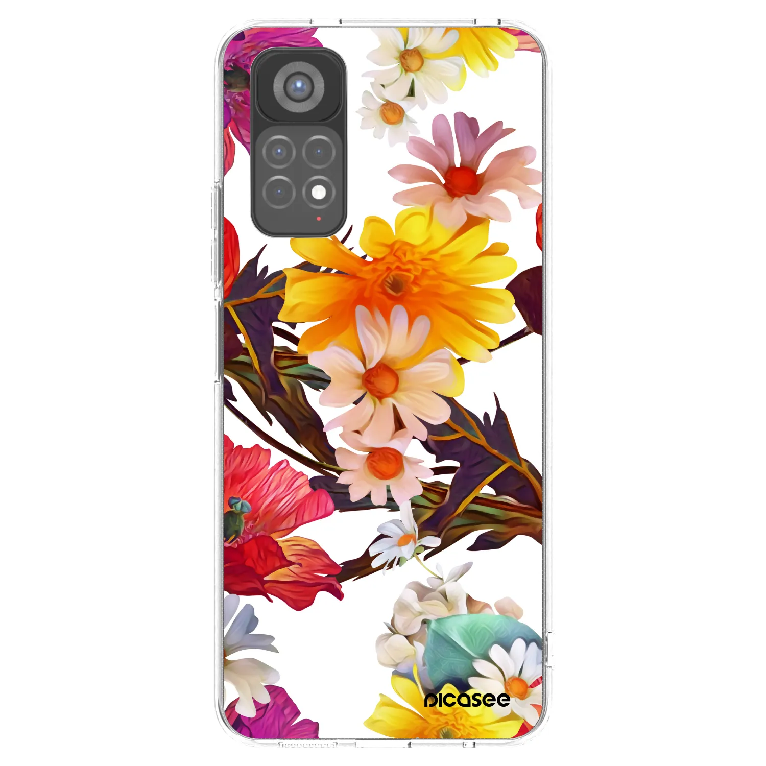 Picasee átlátszó szilikon tok az alábbi mobiltelefonokra Xiaomi Redmi Note 11S 5G - Meadow
