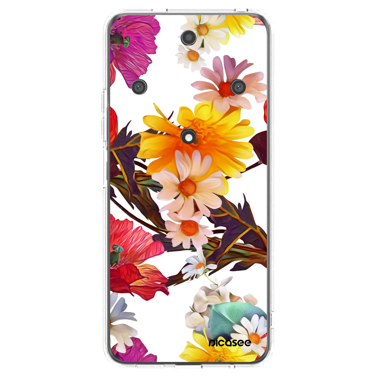 Picasee átlátszó szilikon tok az alábbi mobiltelefonokra Honor Magic5 Lite 5G - Meadow