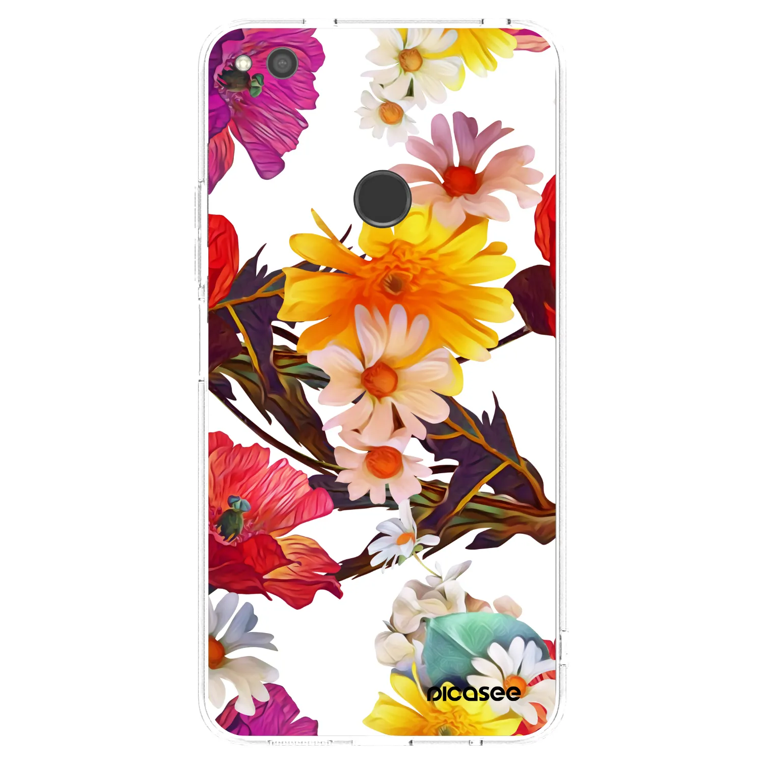 Picasee átlátszó szilikon tok az alábbi mobiltelefonokra Huawei P9 Lite 2017 - Meadow
