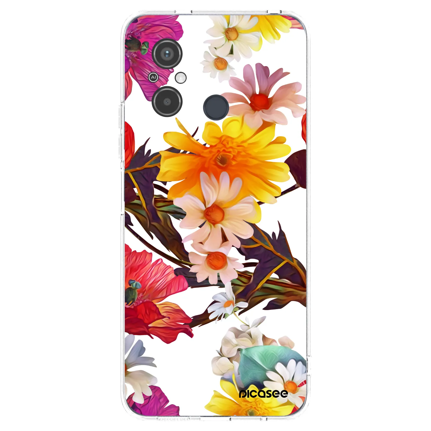 Picasee átlátszó szilikon tok az alábbi mobiltelefonokra Xiaomi Redmi 12C - Meadow