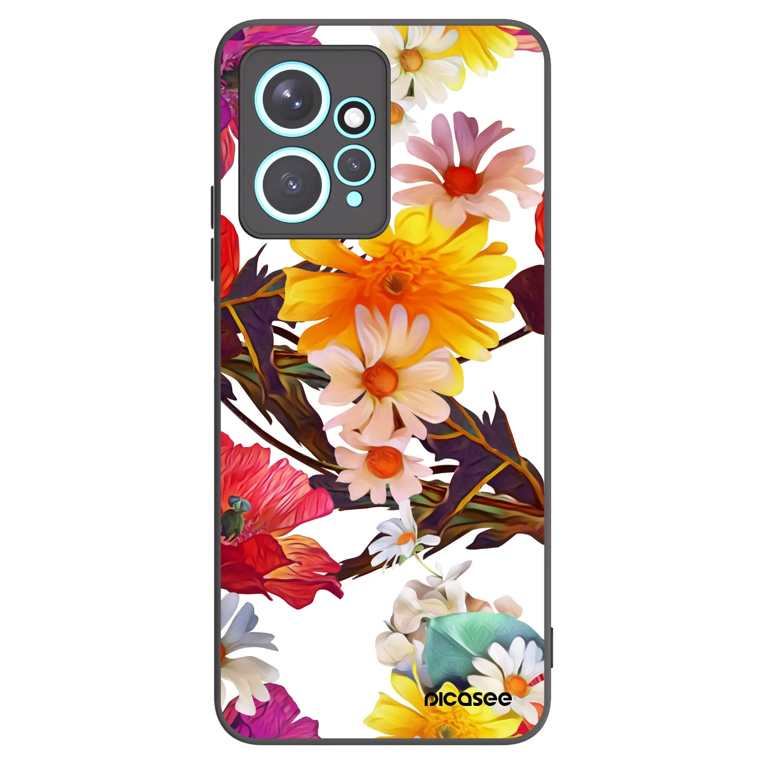 Picasee fekete szilikon tok az alábbi mobiltelefonokra Xiaomi Redmi Note 12 4G - Meadow