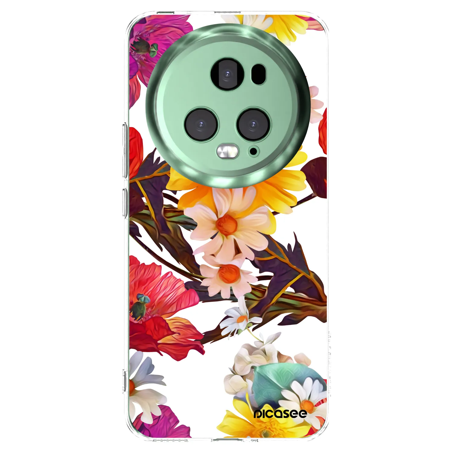 Picasee átlátszó szilikon tok az alábbi mobiltelefonokra Honor Magic5 Pro - Meadow