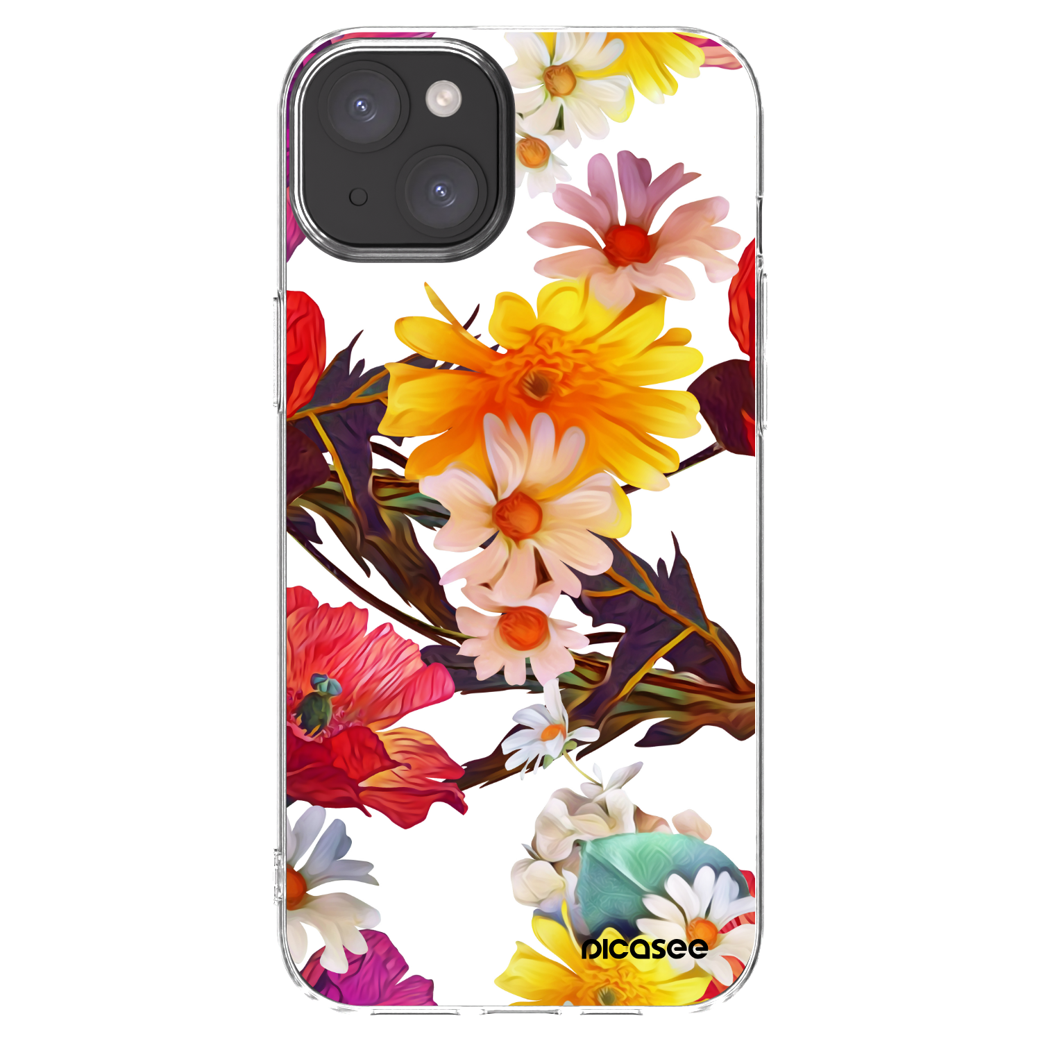 Picasee átlátszó szilikon tok az alábbi mobiltelefonokra Apple iPhone 15 Plus - Meadow