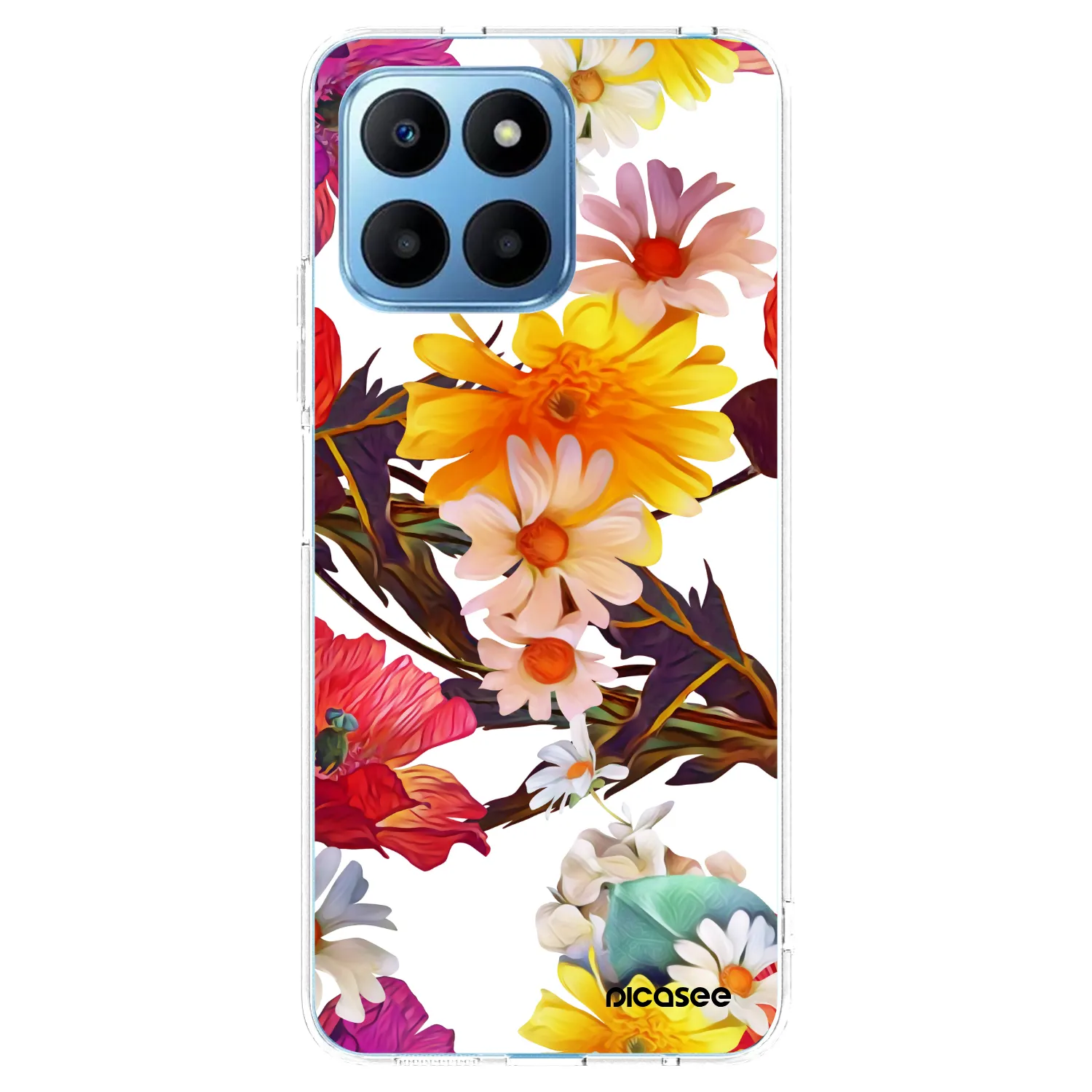 Picasee átlátszó szilikon tok az alábbi mobiltelefonokra Honor 70 Lite - Meadow