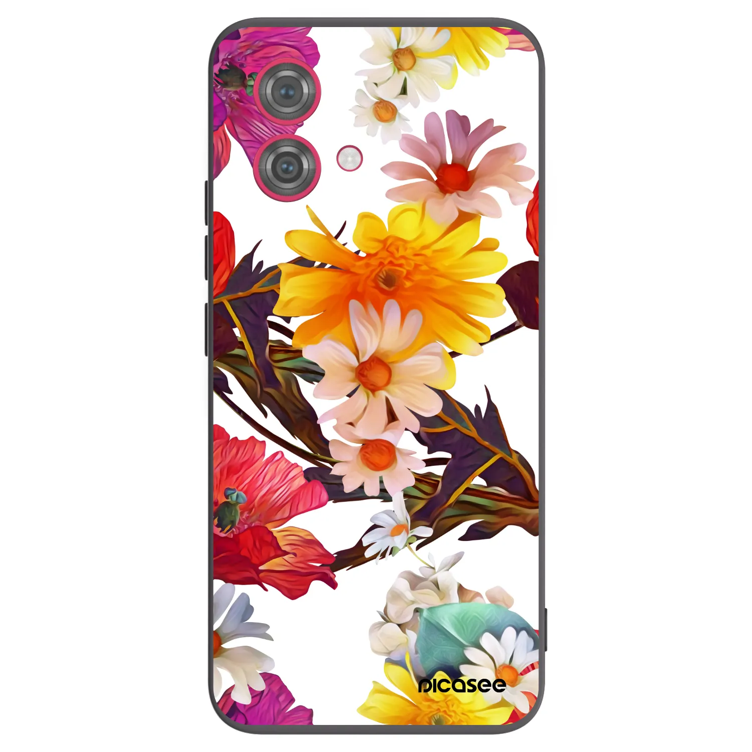 Picasee fekete szilikon tok az alábbi mobiltelefonokra Motorola Moto G84 5G - Meadow