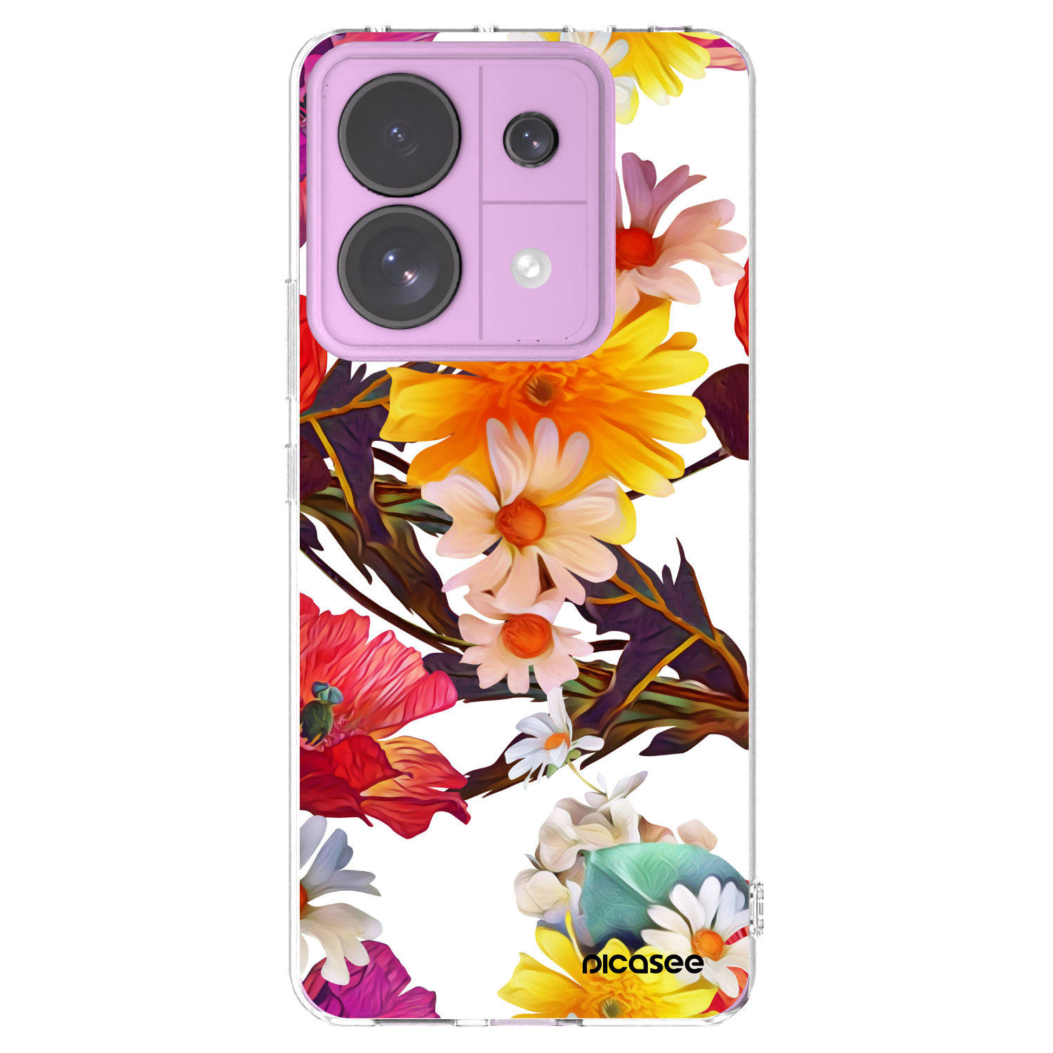 Picasee átlátszó szilikon tok az alábbi mobiltelefonokra Xiaomi Redmi Note 13 Pro 5G - Meadow