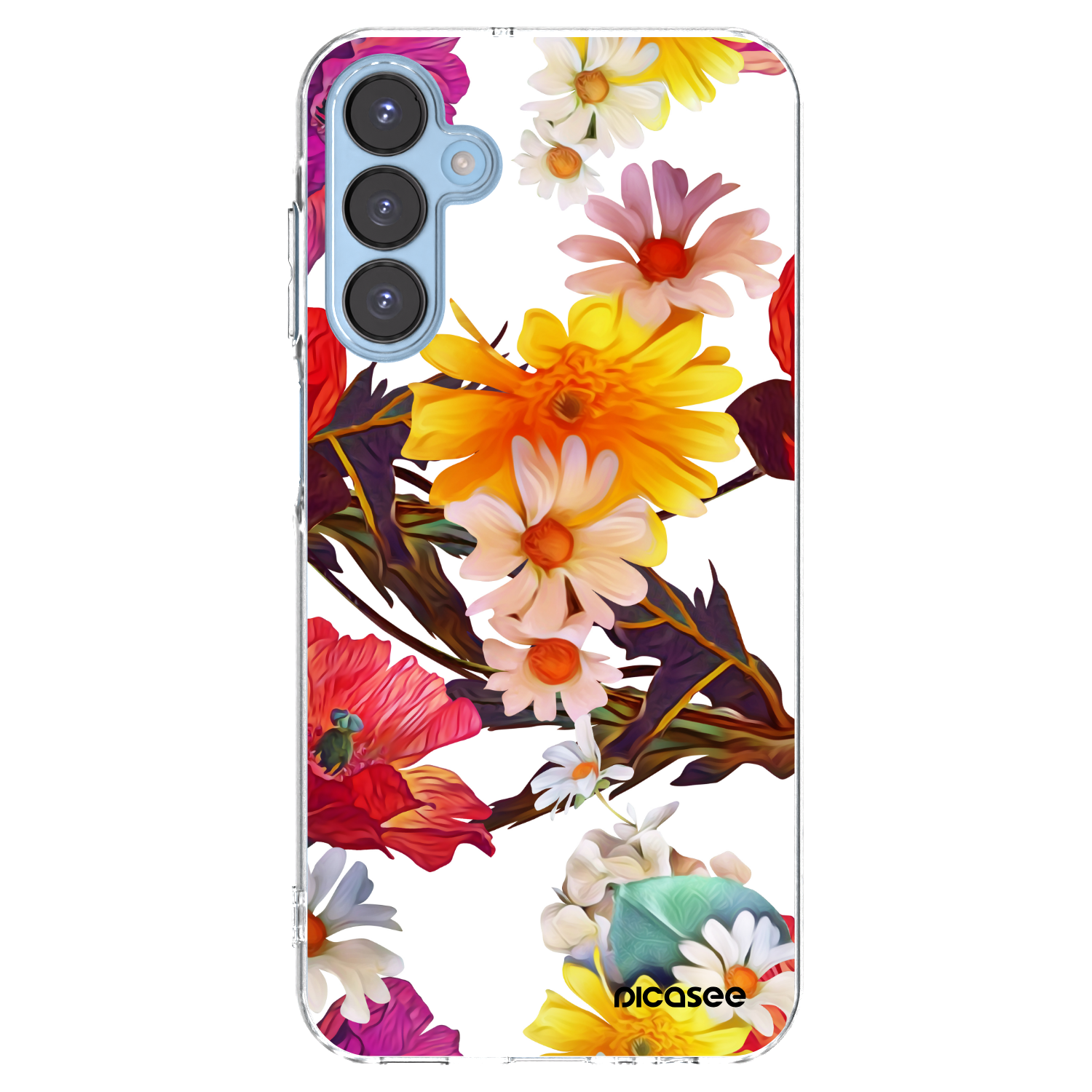 Picasee átlátszó szilikon tok az alábbi mobiltelefonokra Samsung Galaxy A15 A156B 5G - Meadow