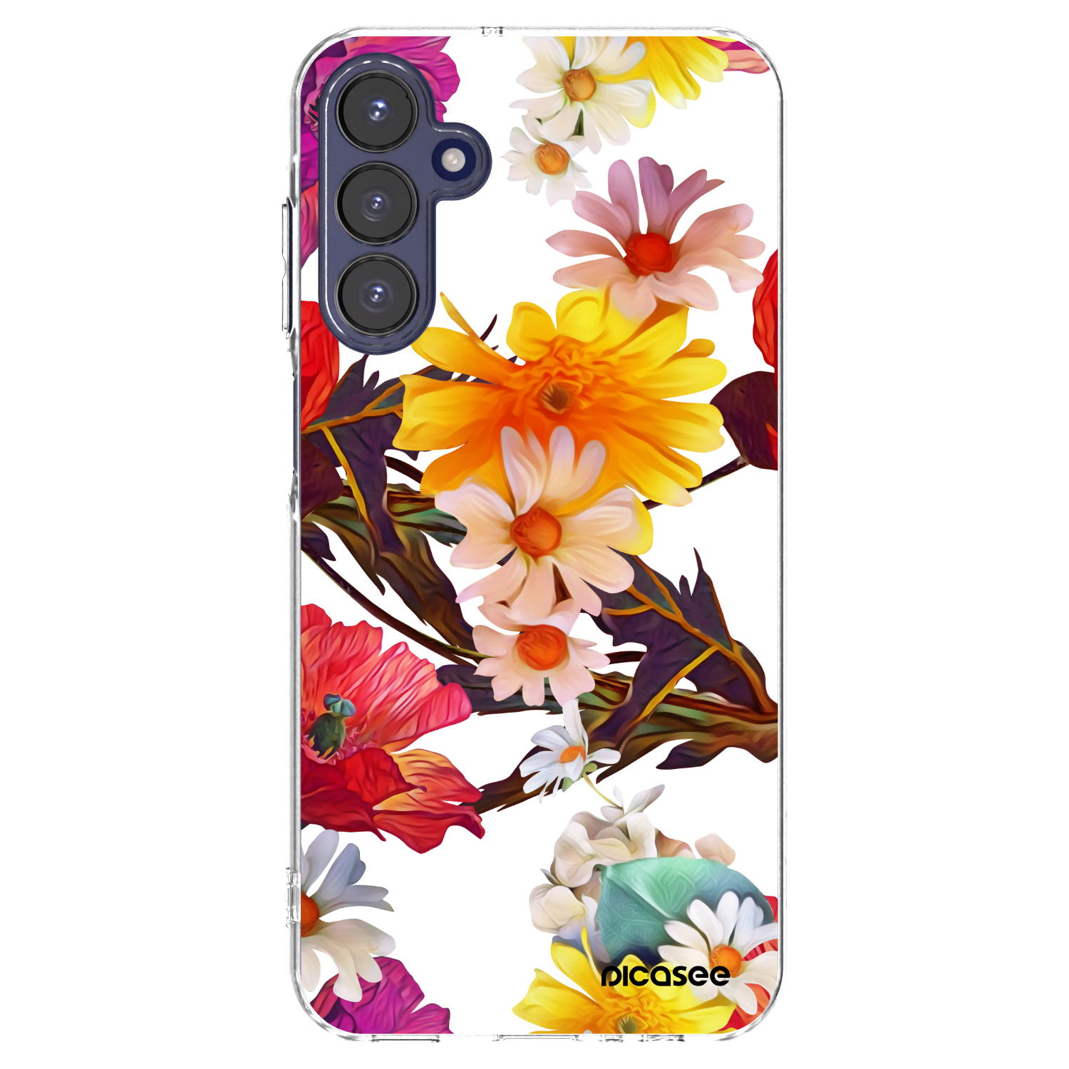 Picasee átlátszó szilikon tok az alábbi mobiltelefonokra Samsung Galaxy A15 A155F 4G - Meadow