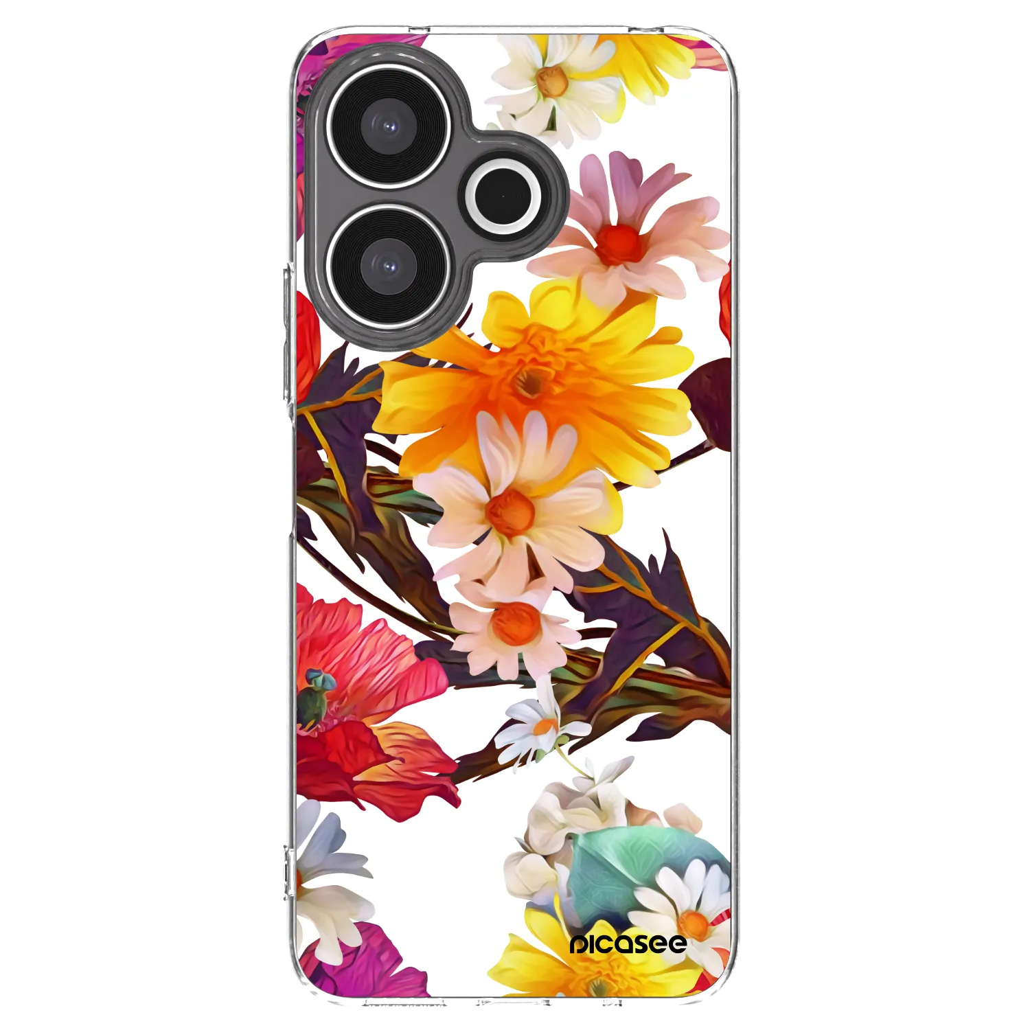 Picasee átlátszó szilikon tok az alábbi mobiltelefonokra Xiaomi Redmi 13 4G - Meadow