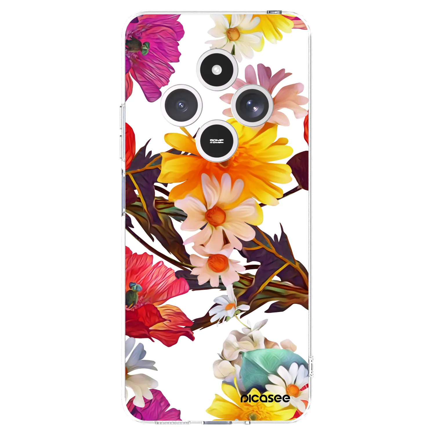 Picasee átlátszó szilikon tok az alábbi mobiltelefonokra Xiaomi Redmi 14C - Meadow