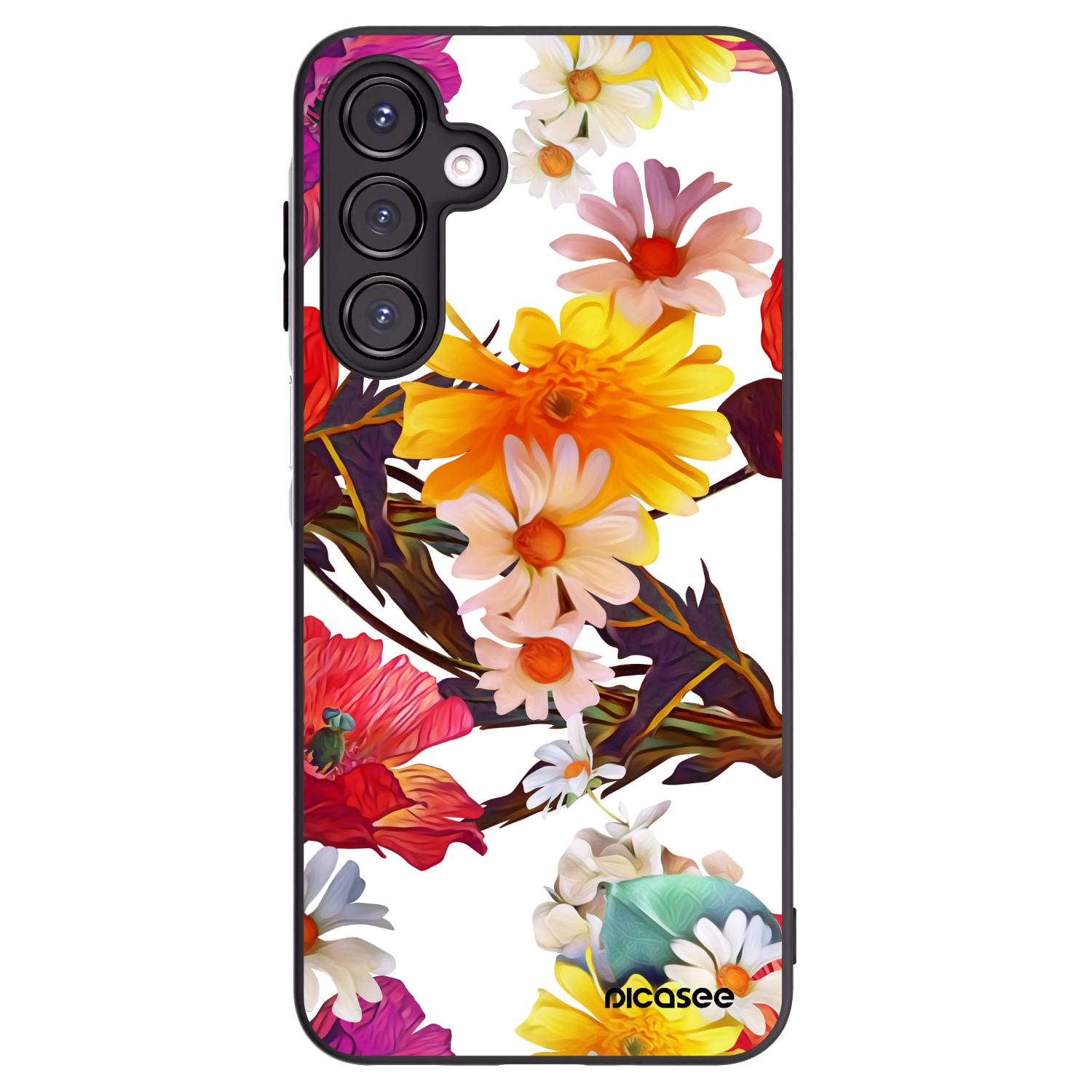 Picasee fekete szilikon tok az alábbi mobiltelefonokra Samsung Galaxy A16 5G - Meadow