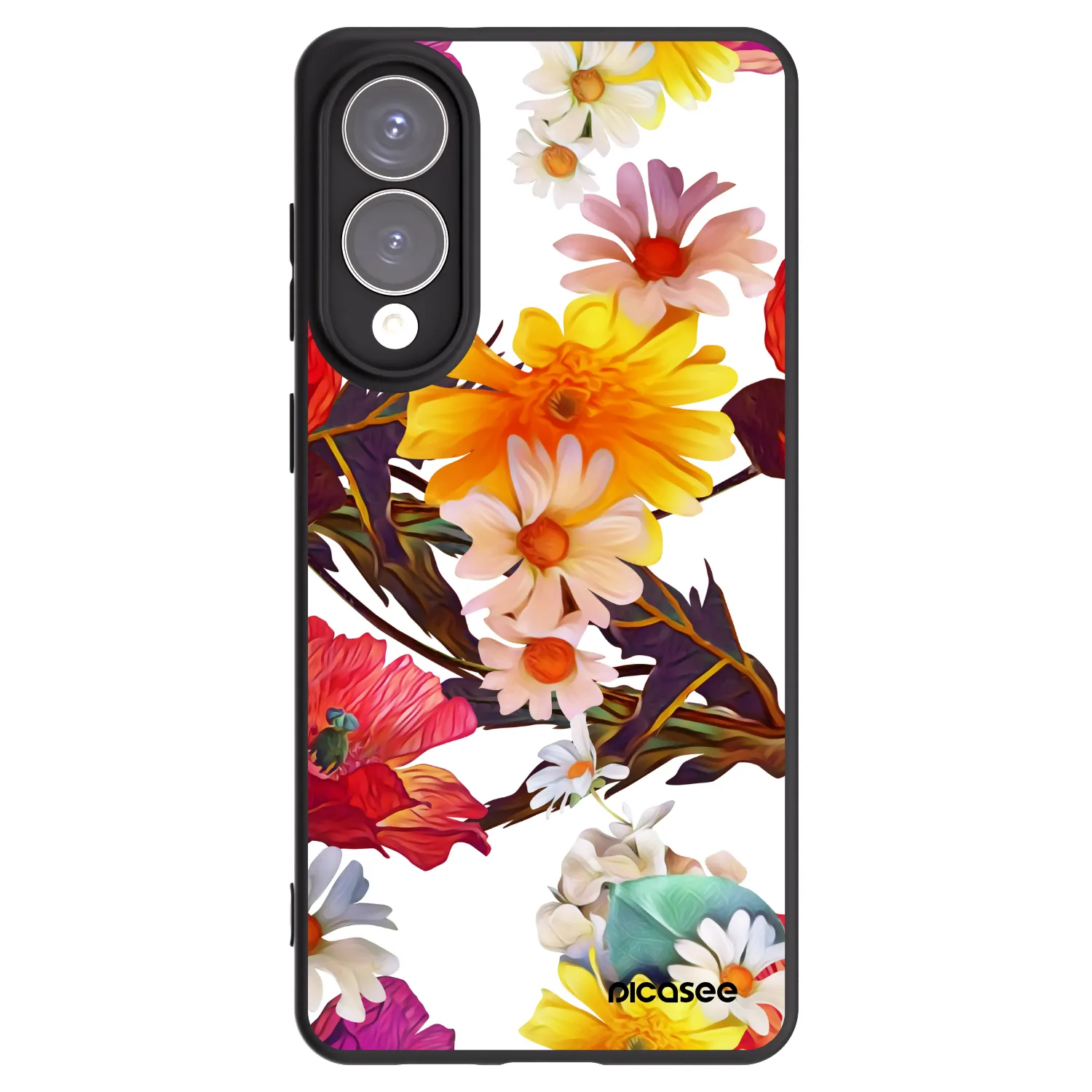 Picasee fekete szilikon tok az alábbi mobiltelefonokra Samsung Galaxy S25 Edge 5G - Meadow