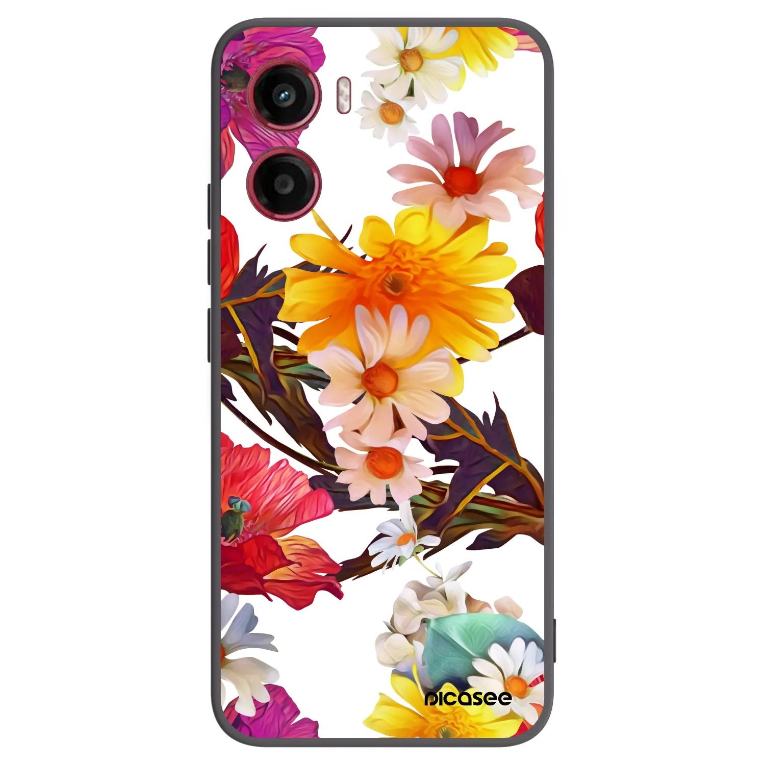 Picasee fekete szilikon tok az alábbi mobiltelefonokra Motorola Moto G05 - Meadow