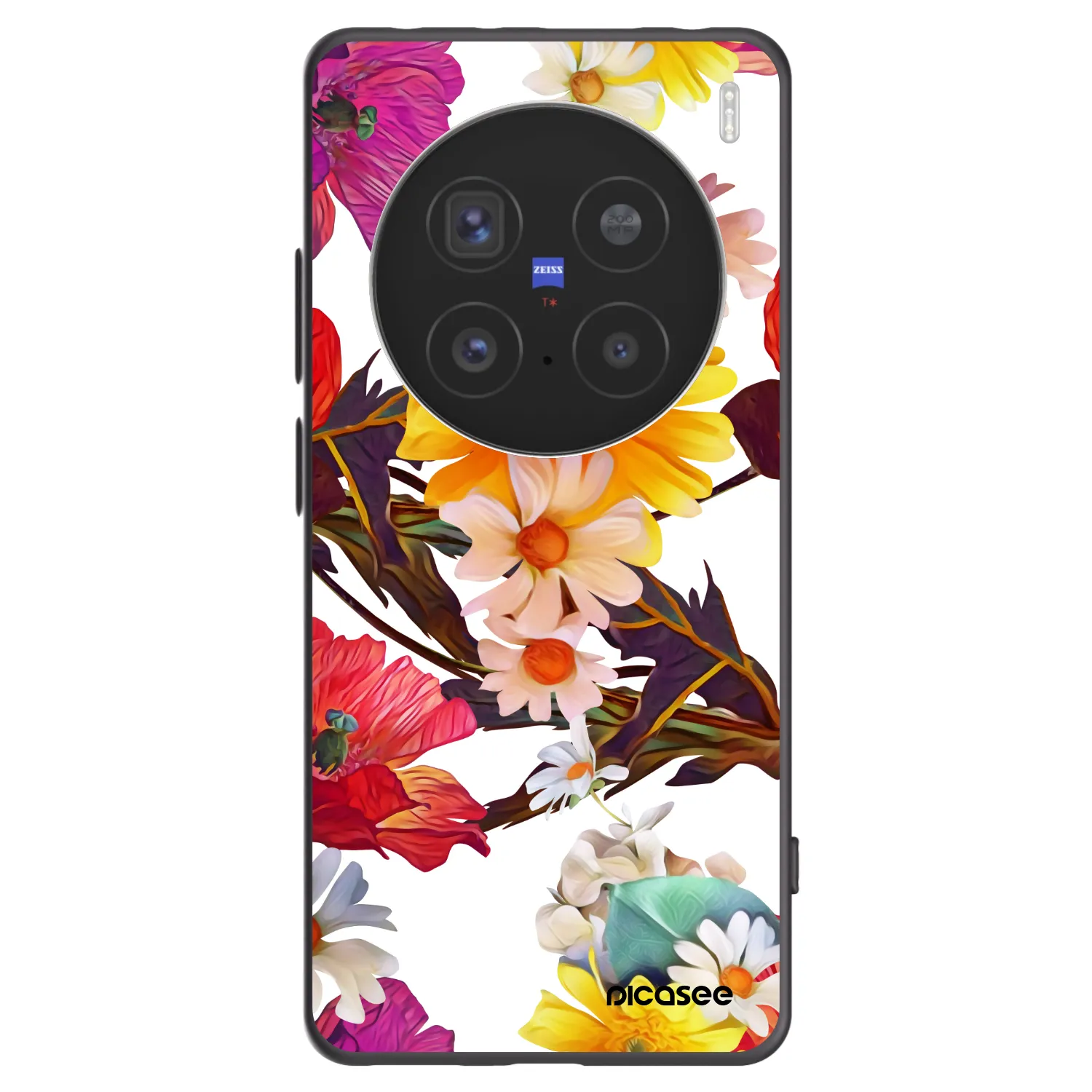 Picasee fekete szilikon tok az alábbi mobiltelefonokra Vivo X200 Pro - Meadow