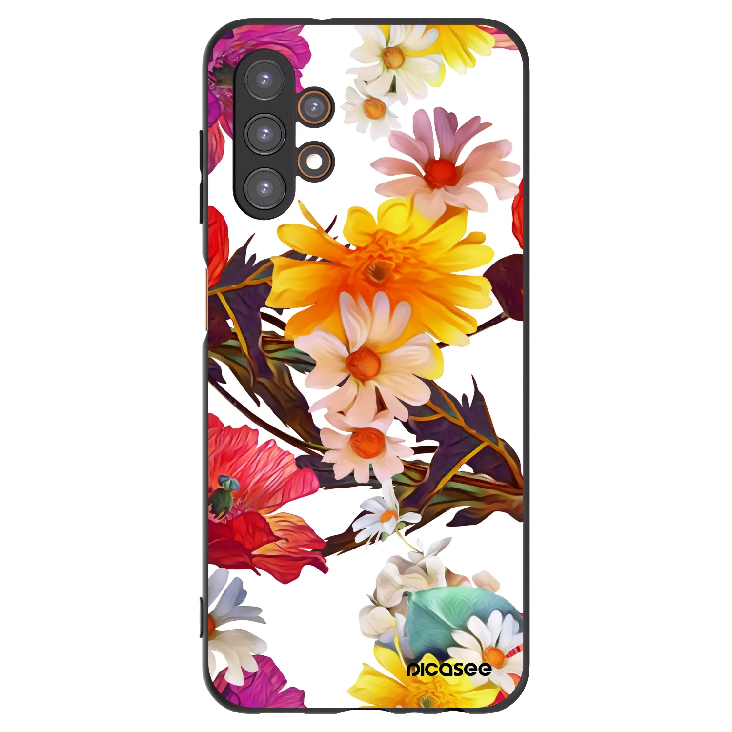 Picasee fekete szilikon tok az alábbi mobiltelefonokra Samsung Galaxy A13 5G - Meadow