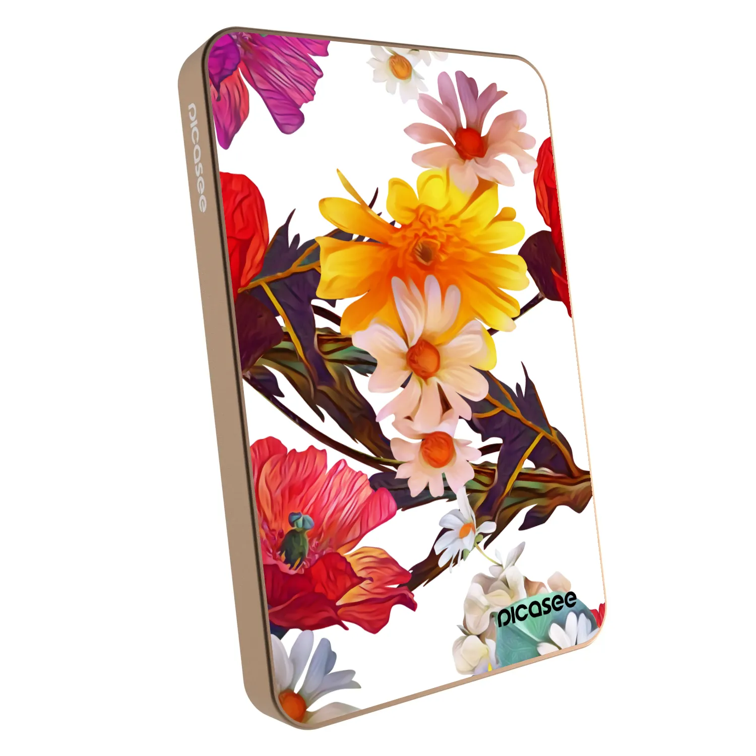 Picasee Powerbank MagSafe 5 000 mAh Aranysárga - Meadow