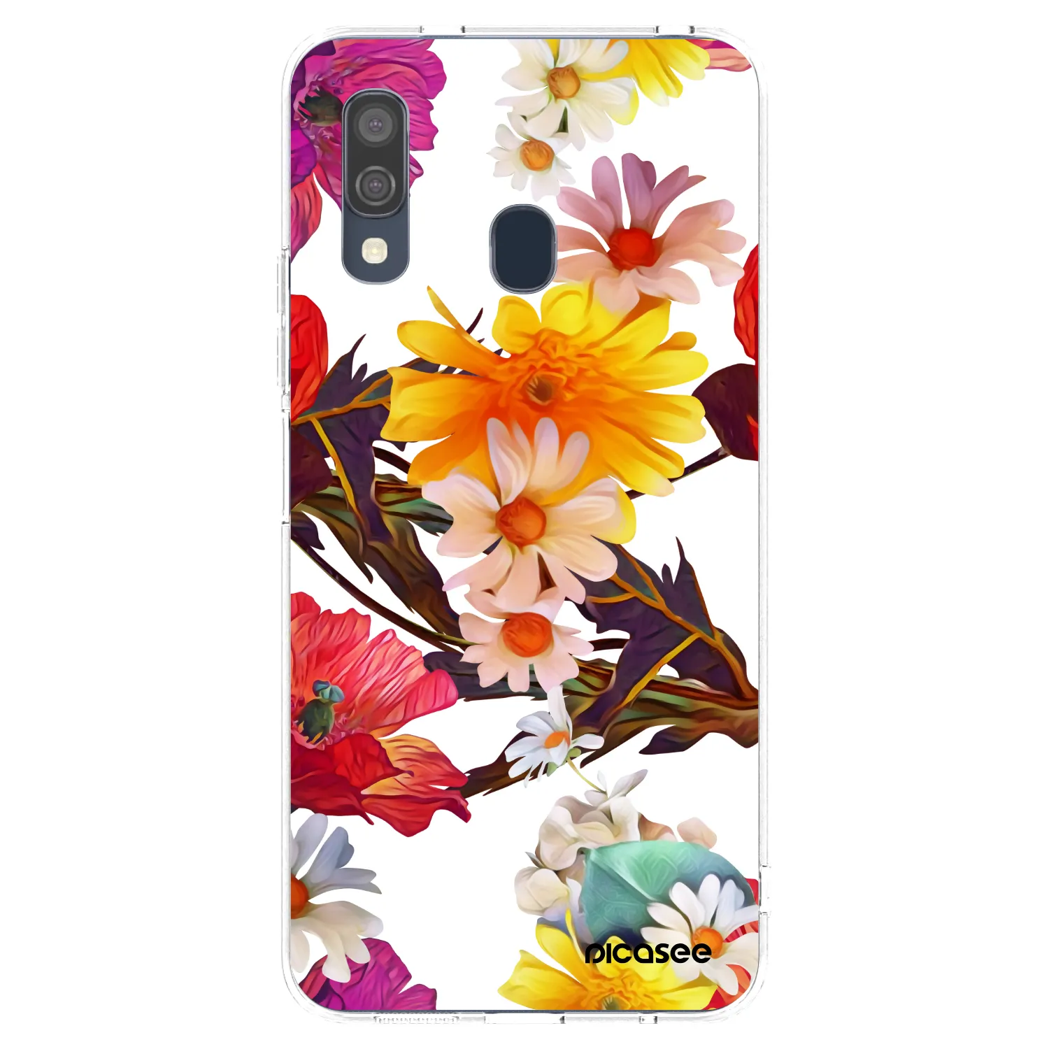 Picasee átlátszó szilikon tok az alábbi mobiltelefonokra Samsung Galaxy A40 A405F - Meadow