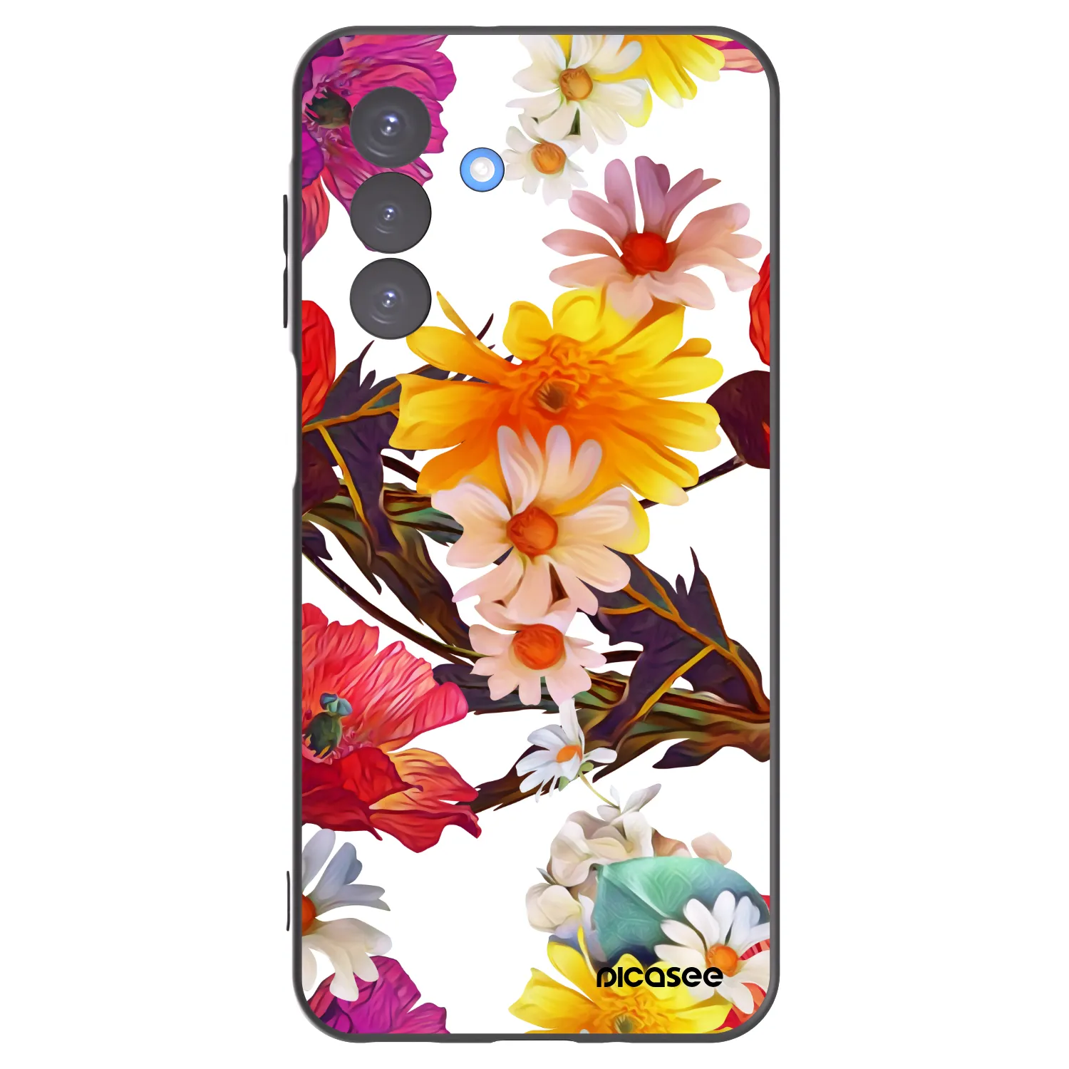Picasee fekete szilikon tok az alábbi mobiltelefonokra Samsung Galaxy A17 5G - Meadow