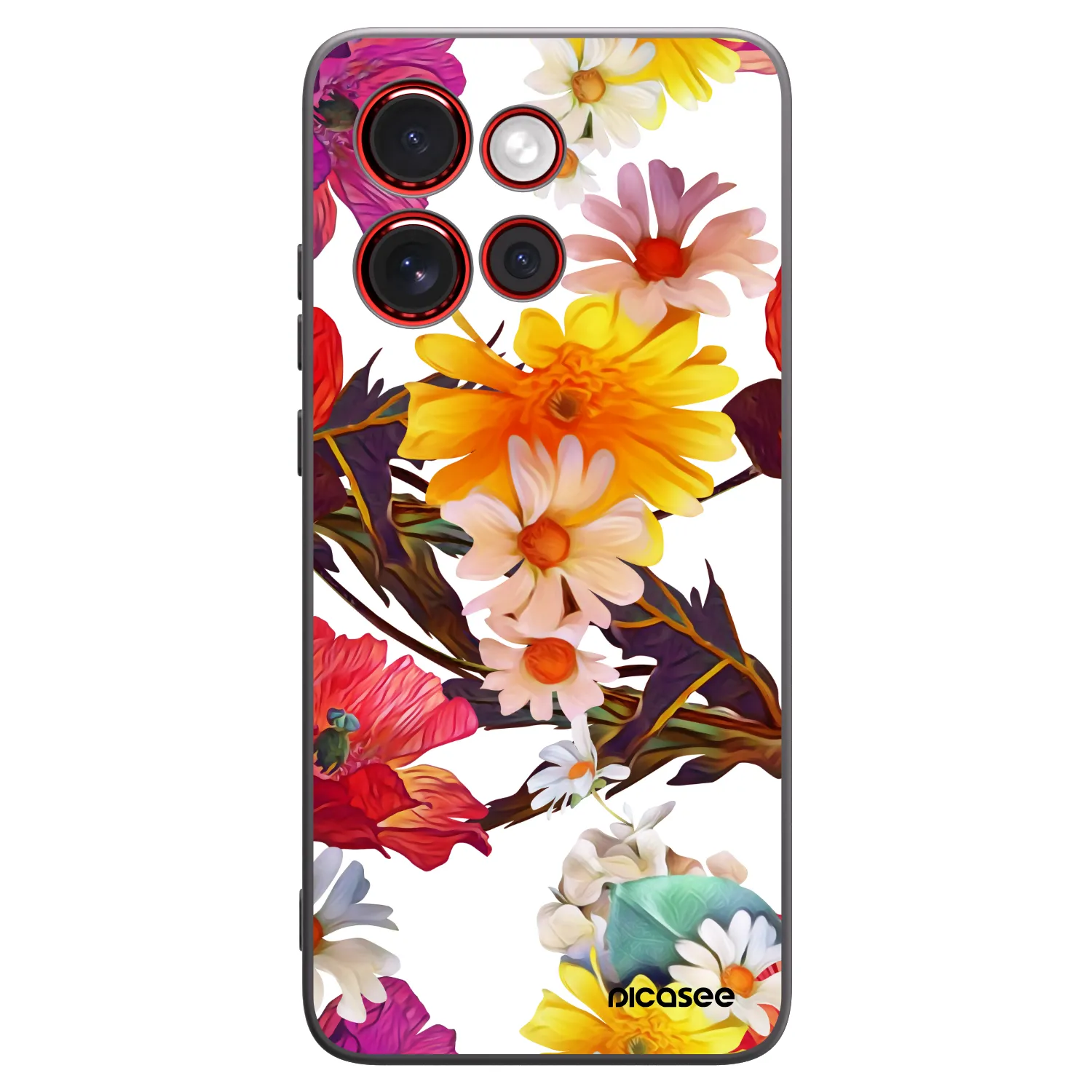 Picasee fekete szilikon tok az alábbi mobiltelefonokra Motorola Edge 60 Neo 5G - Meadow