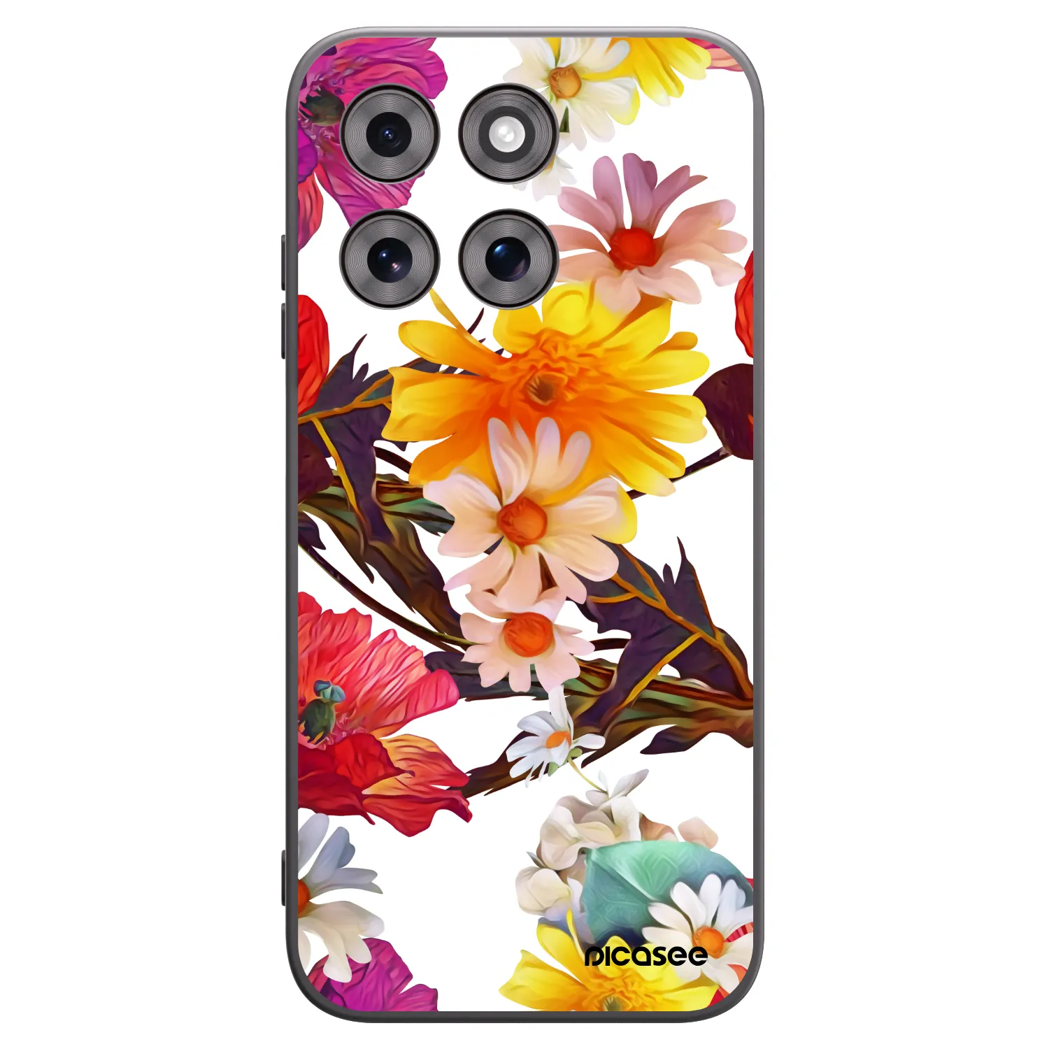 Picasee fekete szilikon tok az alábbi mobiltelefonokra Motorola Moto G77 - Meadow