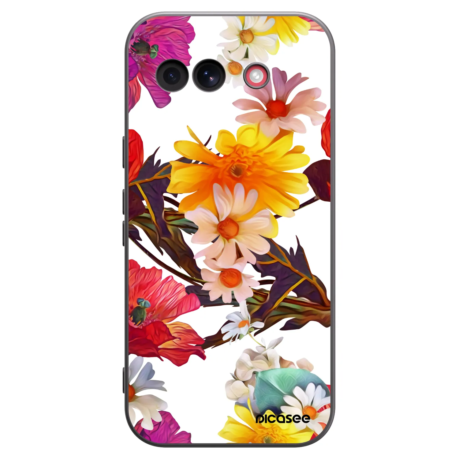 Picasee fekete szilikon tok az alábbi mobiltelefonokra Google Pixel 10a - Meadow