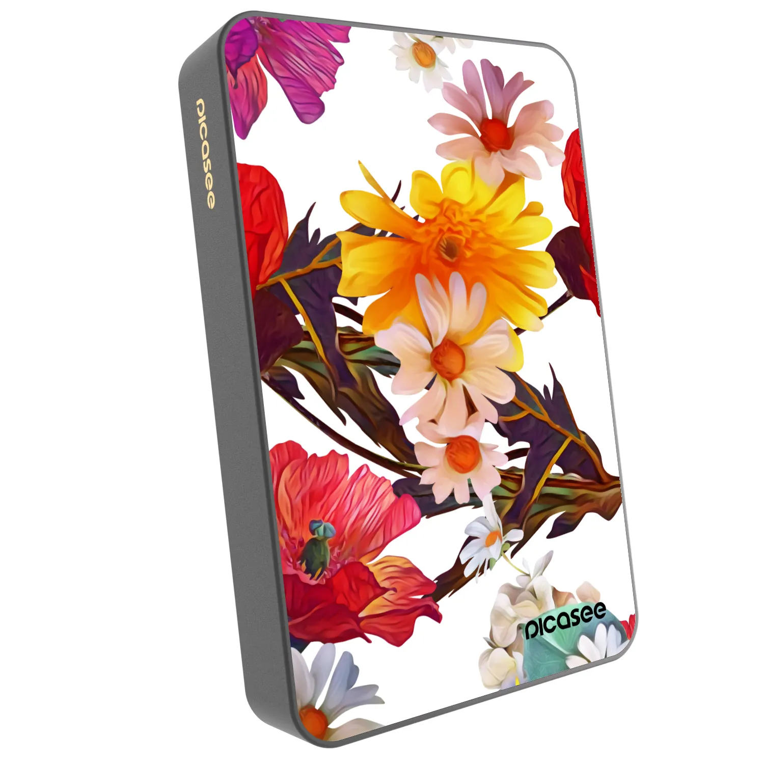 Picasee Powerbank MagSafe 10 000 mAh Szürke - Meadow