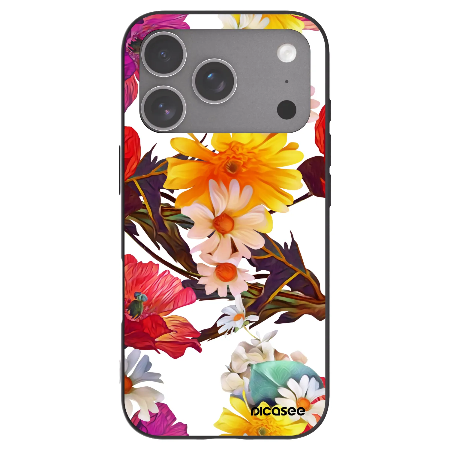 Picasee fekete szilikon tok az alábbi mobiltelefonokra Apple iPhone 18 Pro - Meadow