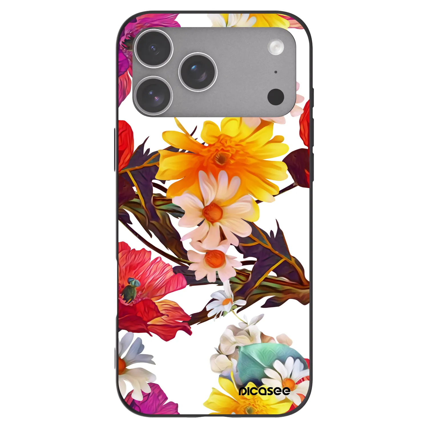 Picasee fekete szilikon tok az alábbi mobiltelefonokra Apple iPhone 18 Pro Max - Meadow