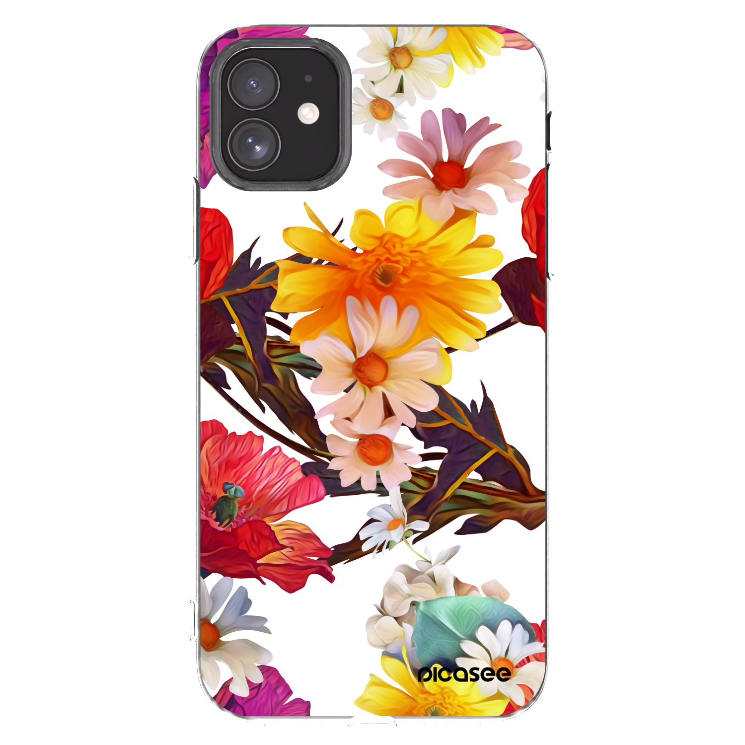 Picasee átlátszó szilikon tok az alábbi mobiltelefonokra Apple iPhone 11 - Meadow