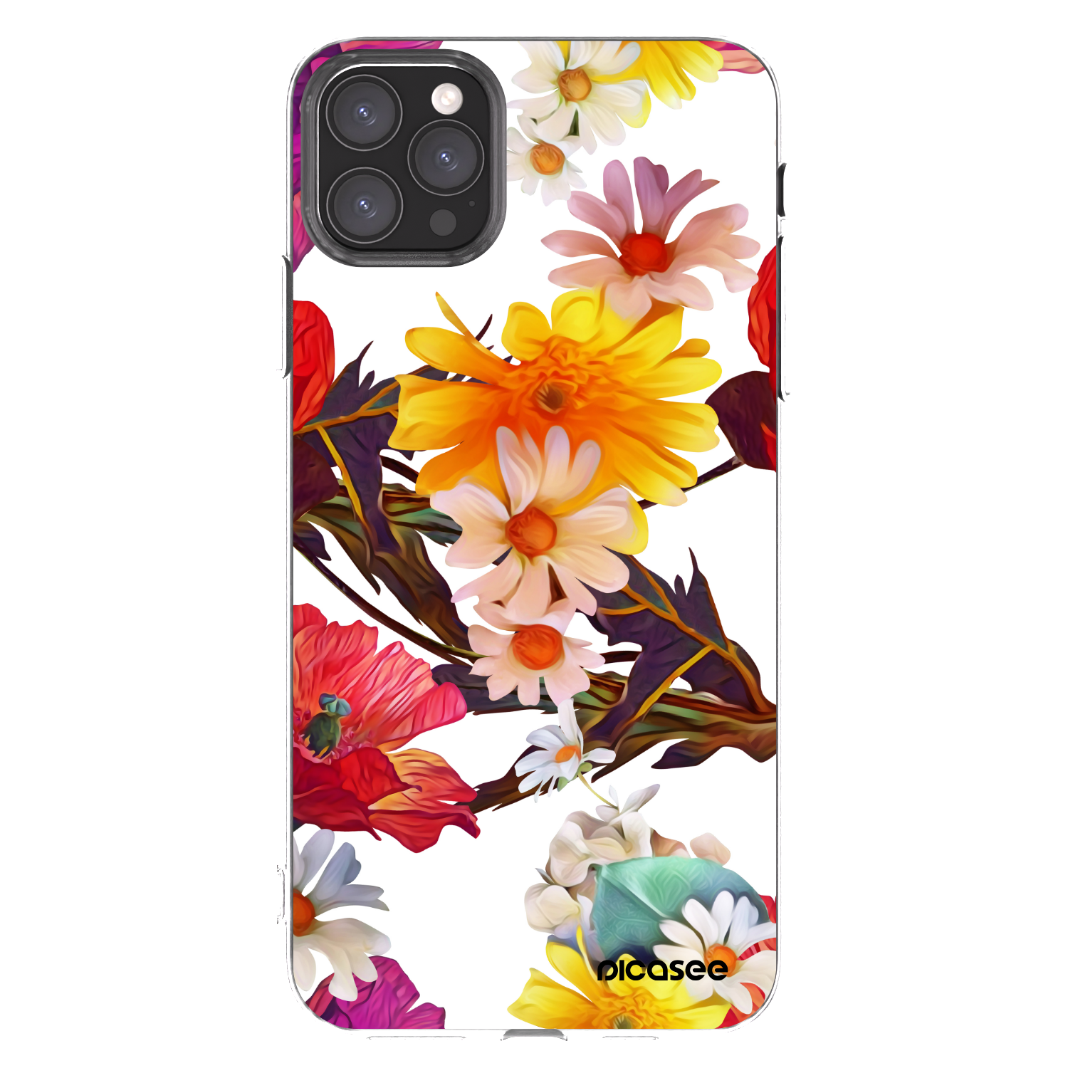 Picasee átlátszó szilikon tok az alábbi mobiltelefonokra Apple iPhone 11 Pro Max - Meadow