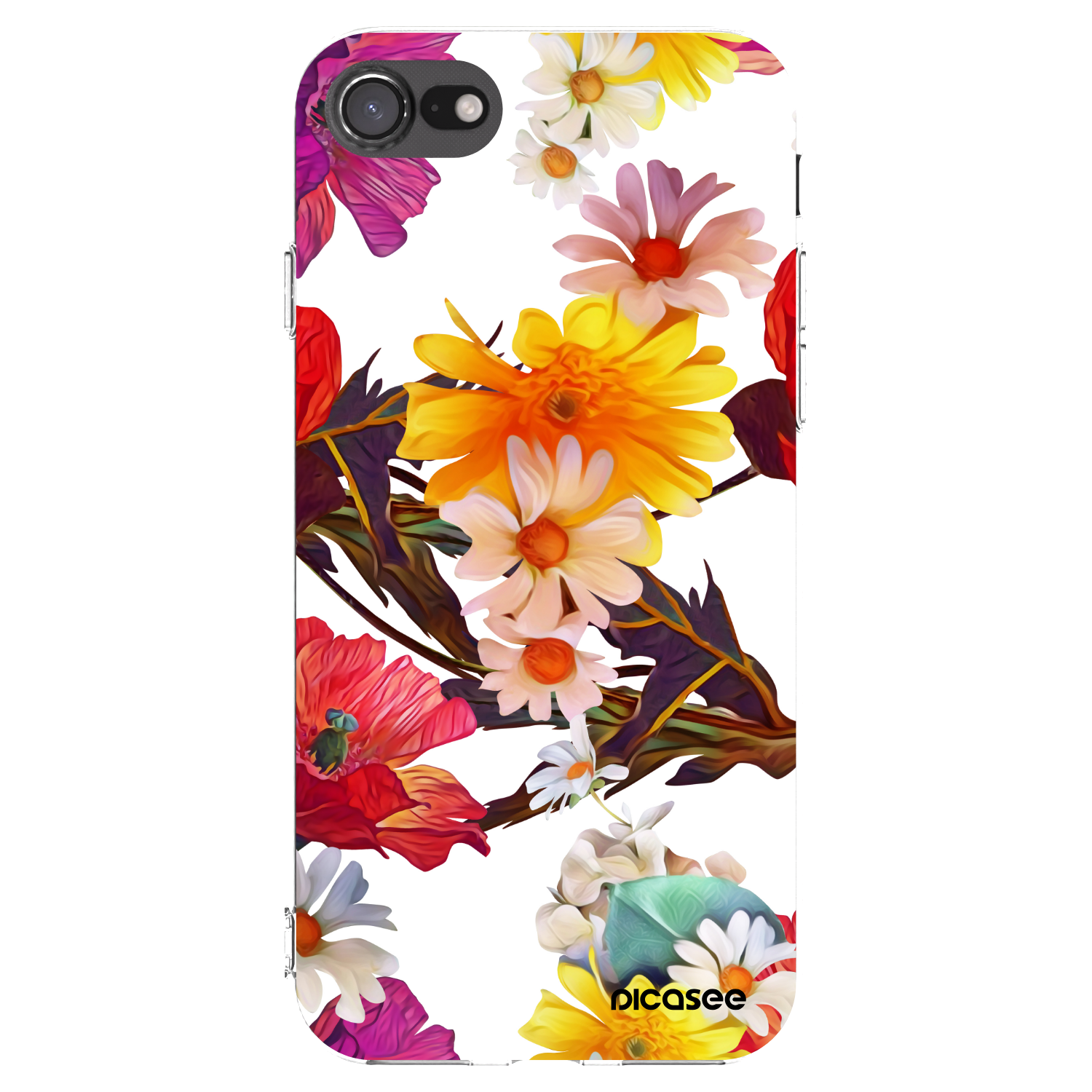 Picasee átlátszó szilikon tok az alábbi mobiltelefonokra Apple iPhone 8 - Meadow