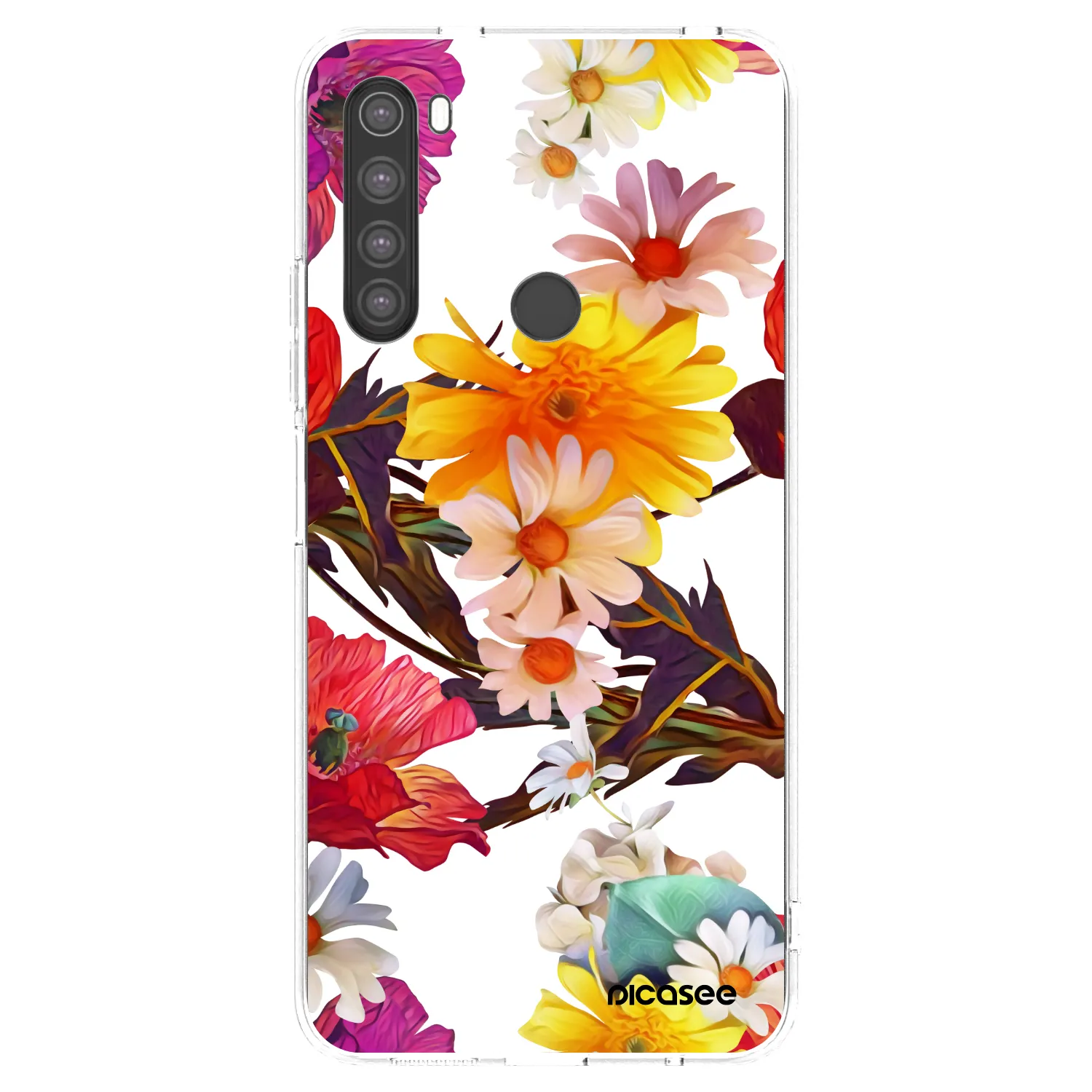 Picasee átlátszó szilikon tok az alábbi mobiltelefonokra Xiaomi Redmi Note 8 - Meadow