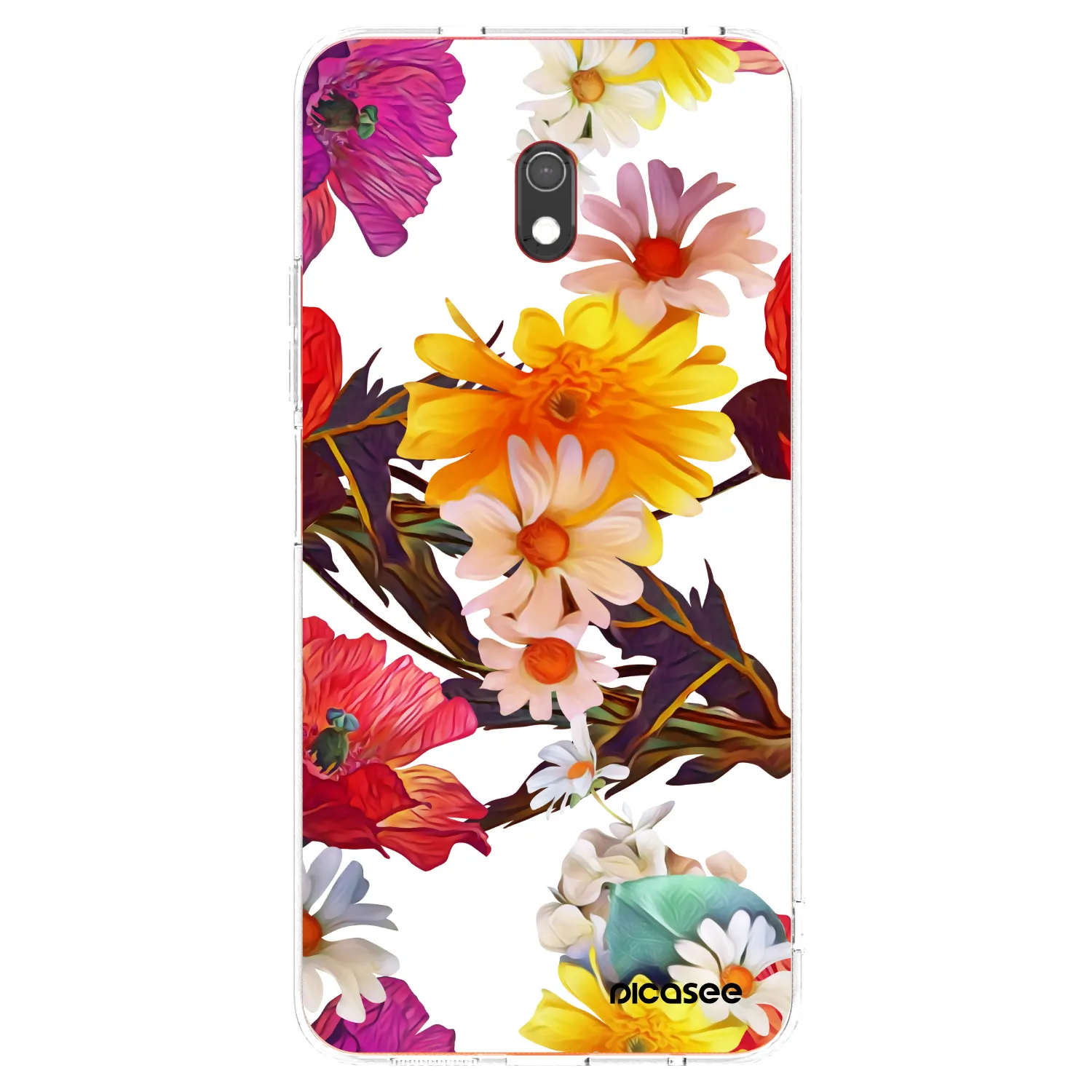 Picasee átlátszó szilikon tok az alábbi mobiltelefonokra Xiaomi Redmi 8A - Meadow