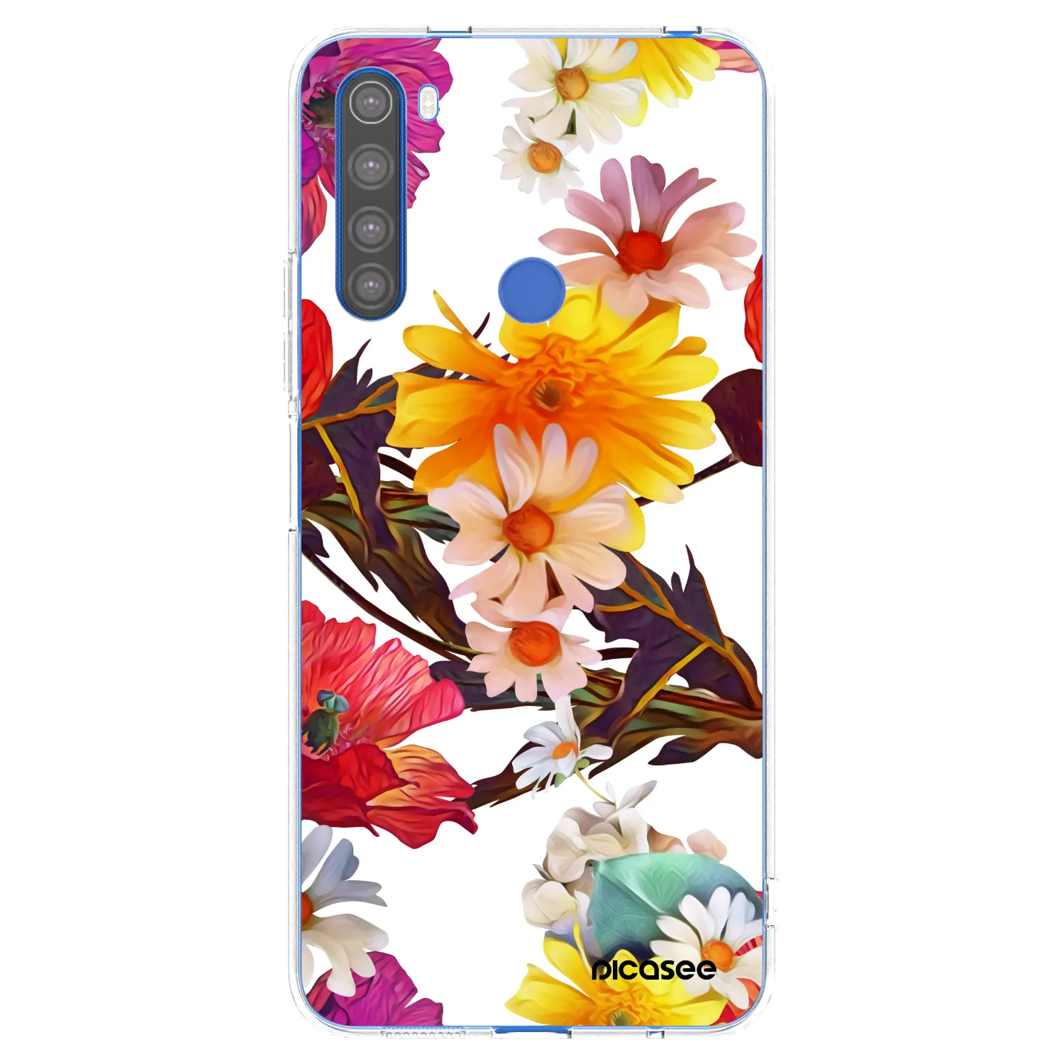 Picasee átlátszó szilikon tok az alábbi mobiltelefonokra Xiaomi Redmi Note 8T - Meadow
