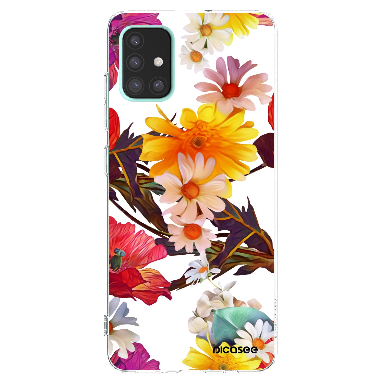 Picasee átlátszó szilikon tok az alábbi mobiltelefonokra Samsung Galaxy A51 A515F - Meadow