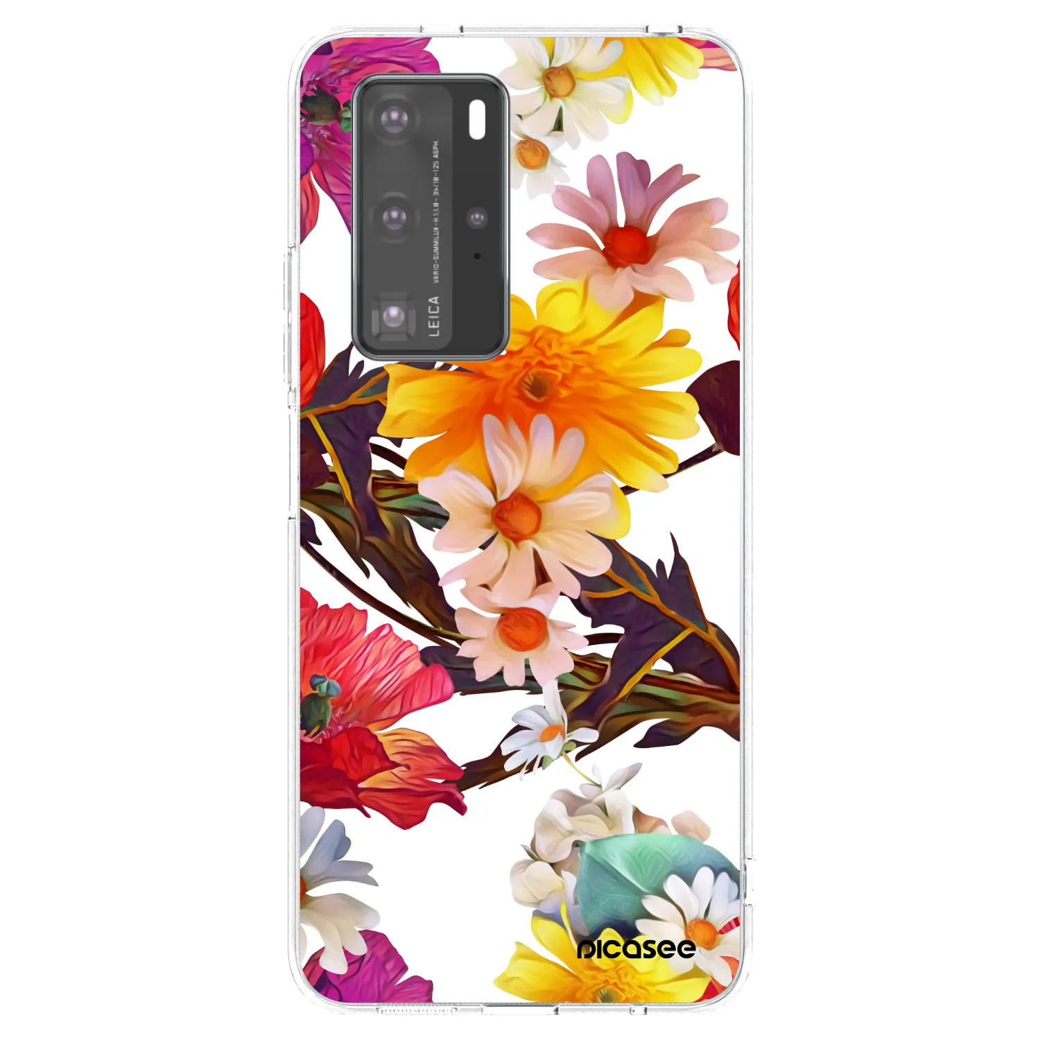 Picasee átlátszó szilikon tok az alábbi mobiltelefonokra Huawei P40 Pro - Meadow